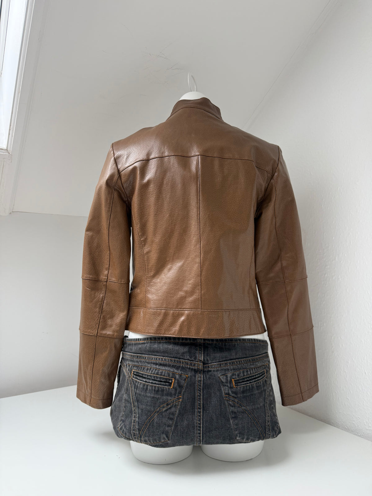 Vintage Leather Jacket (UK12)