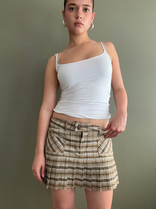 VonDutch Tartan Skirt (M)