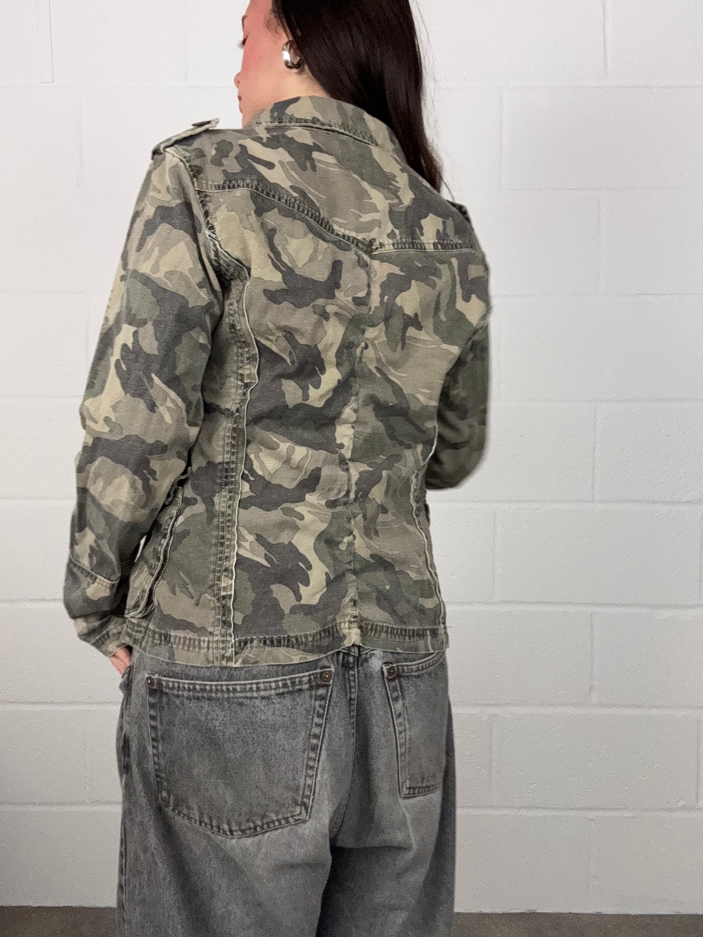 Morgan De Toi Camo Jacket (S)