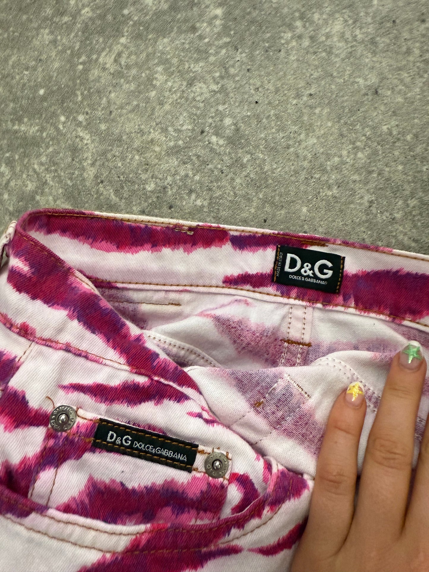 Zebra Dolce and Gabbana Trouser