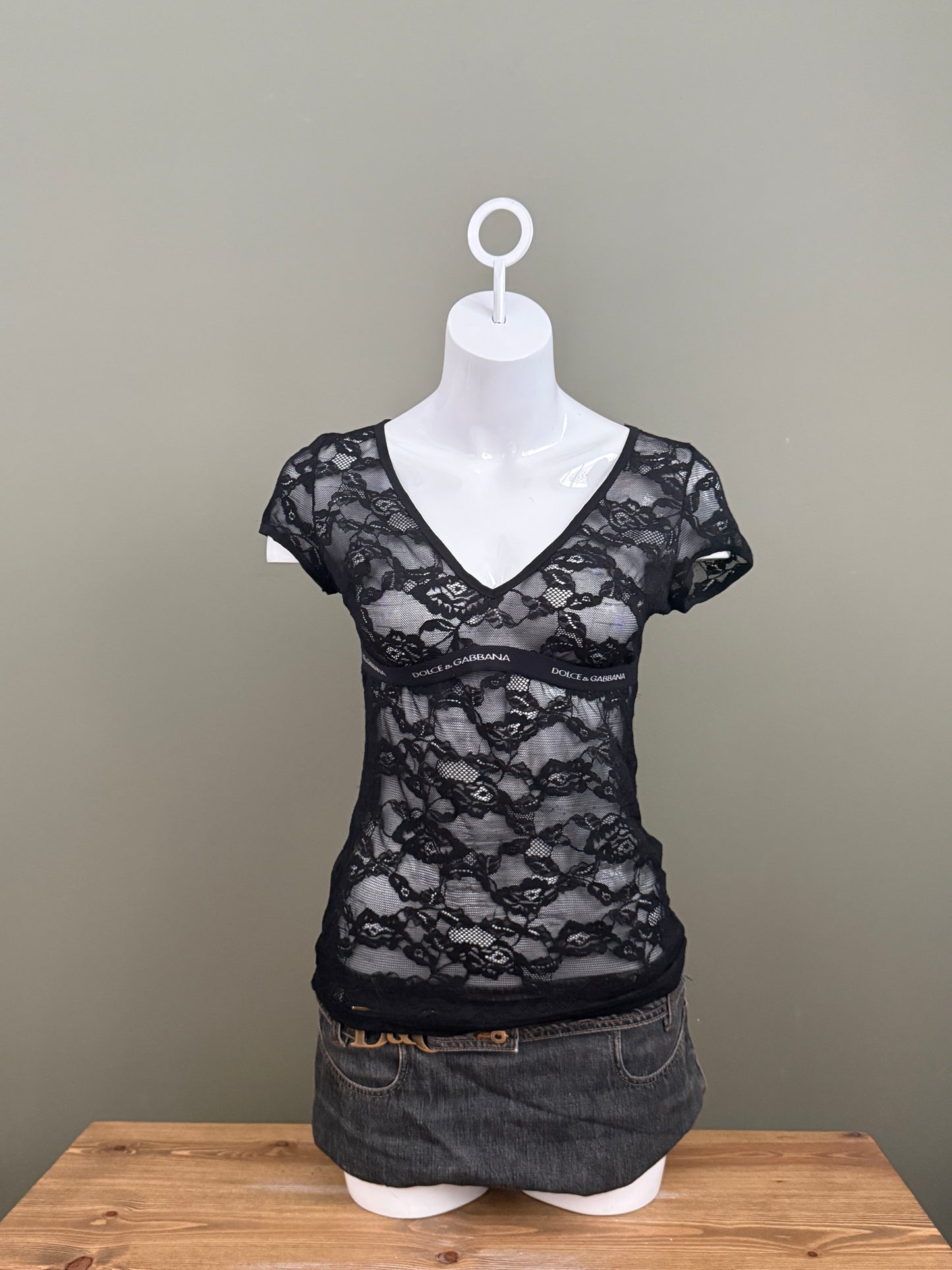 Dolce & Gabbana Lace Top (M)