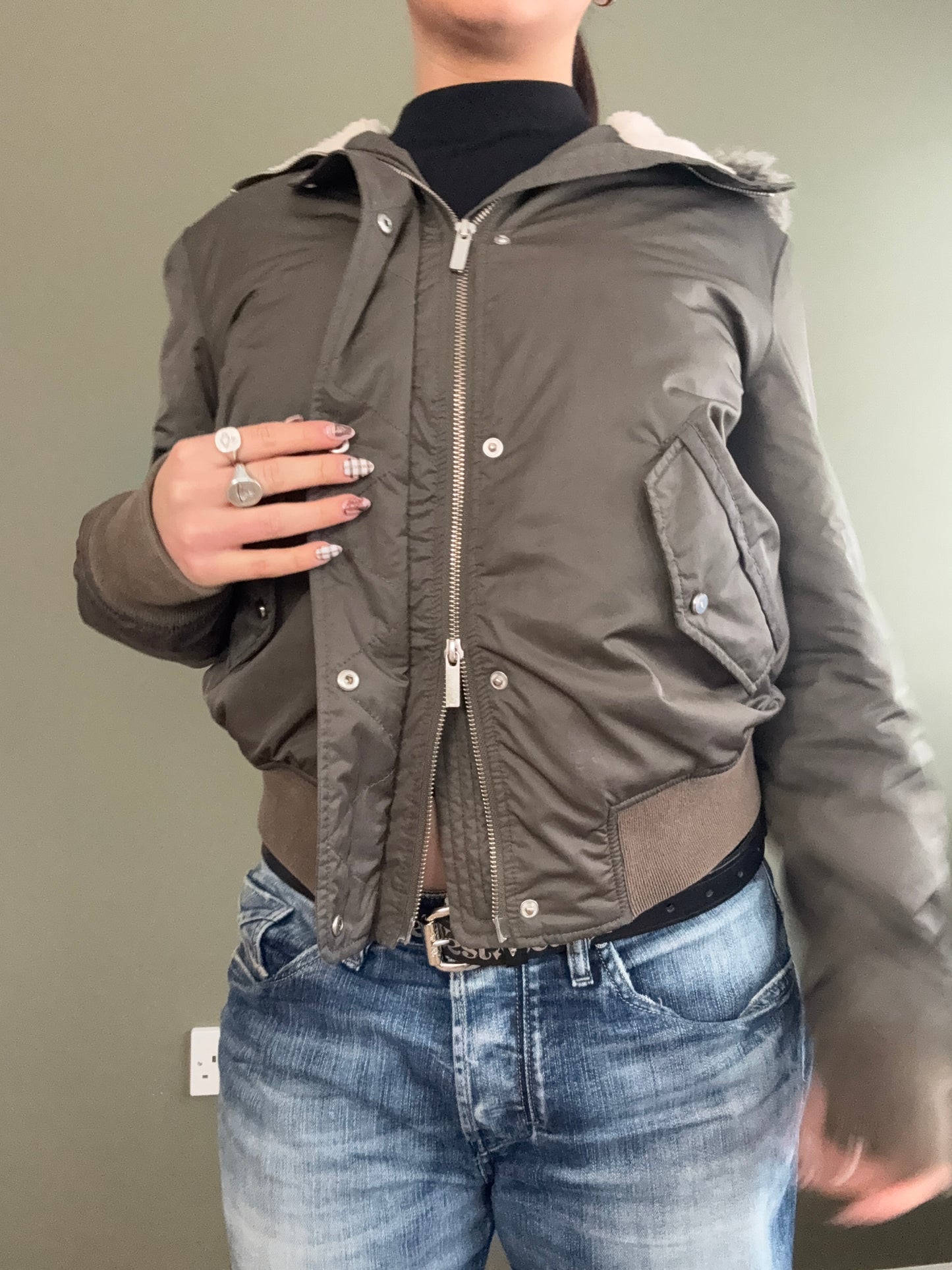 Karen Millen Bomber Jacket (UK10)