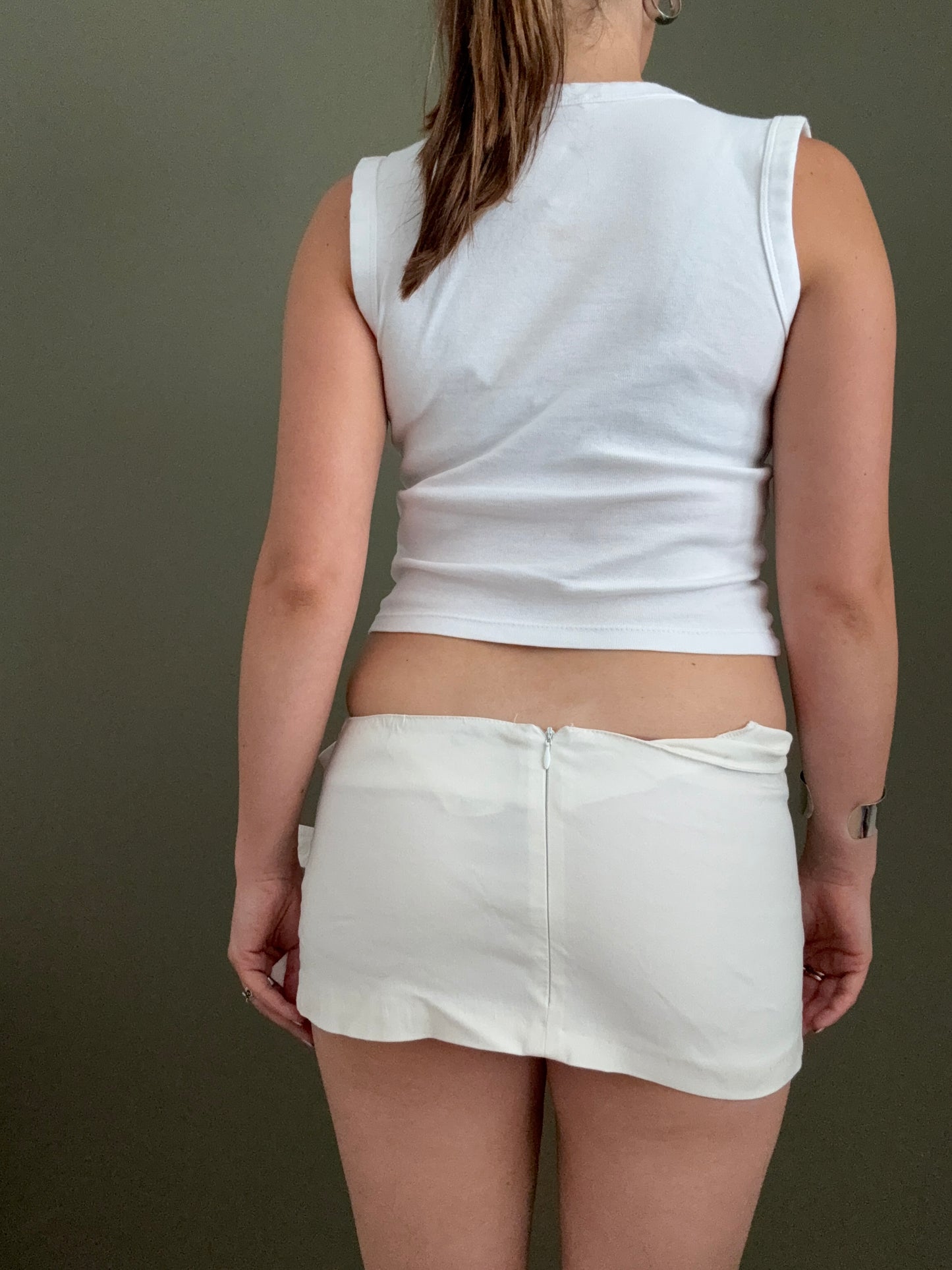 Morgan De Toi Buckle Mini Skirt (S)