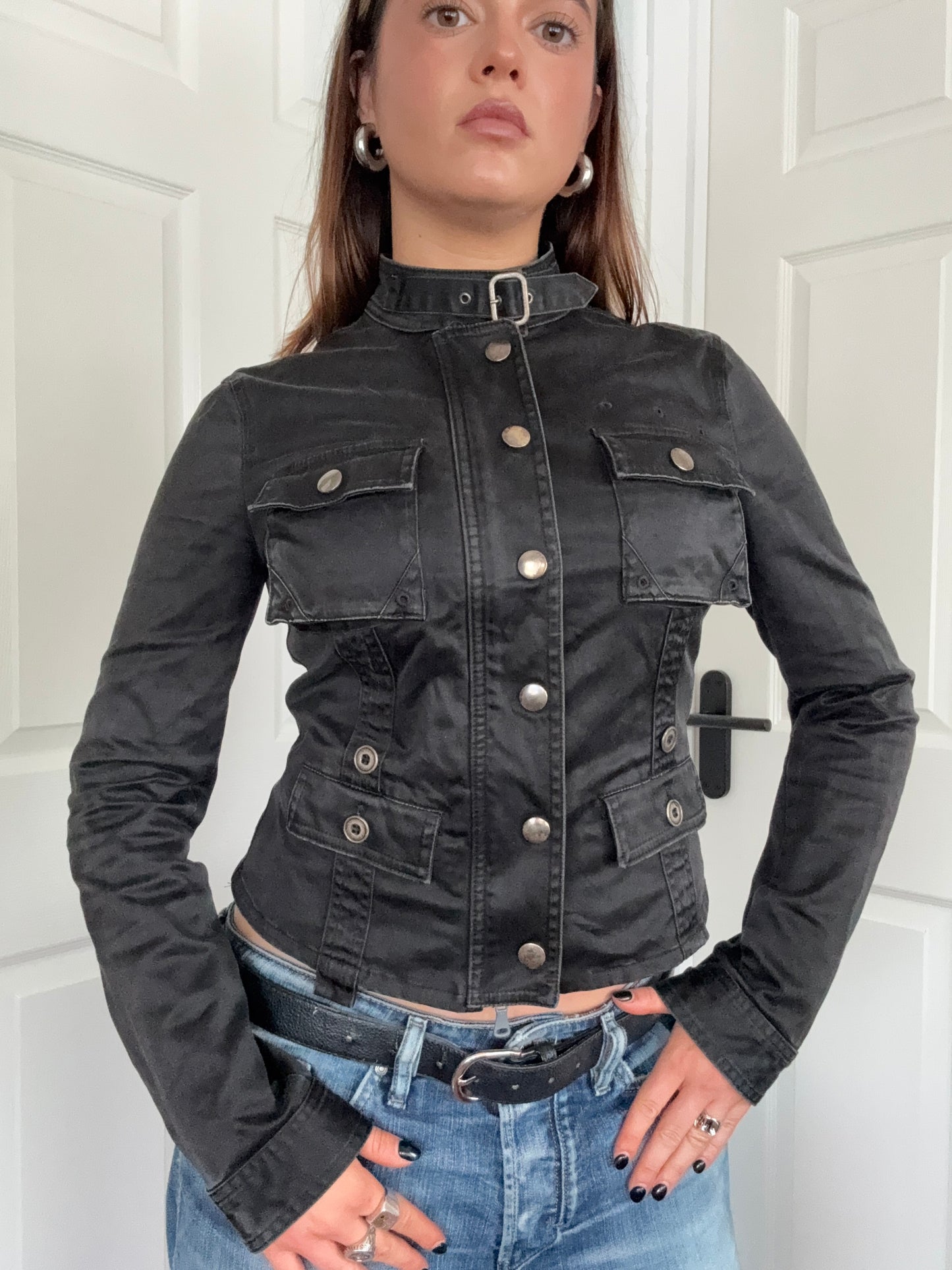 Armani Cargo Buckle Jacket (UK12)