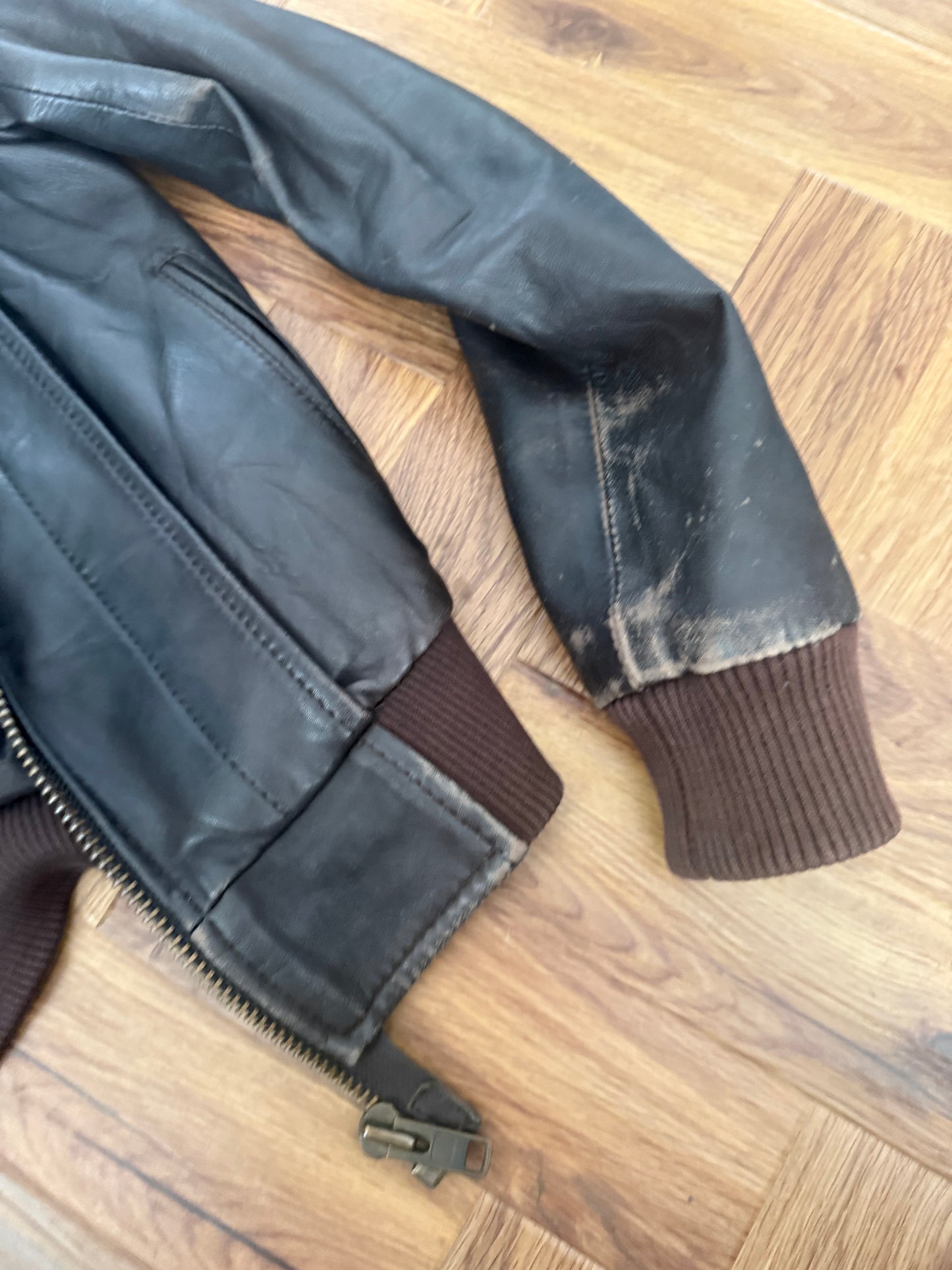 Allsaints Leather Jacket (UK8)