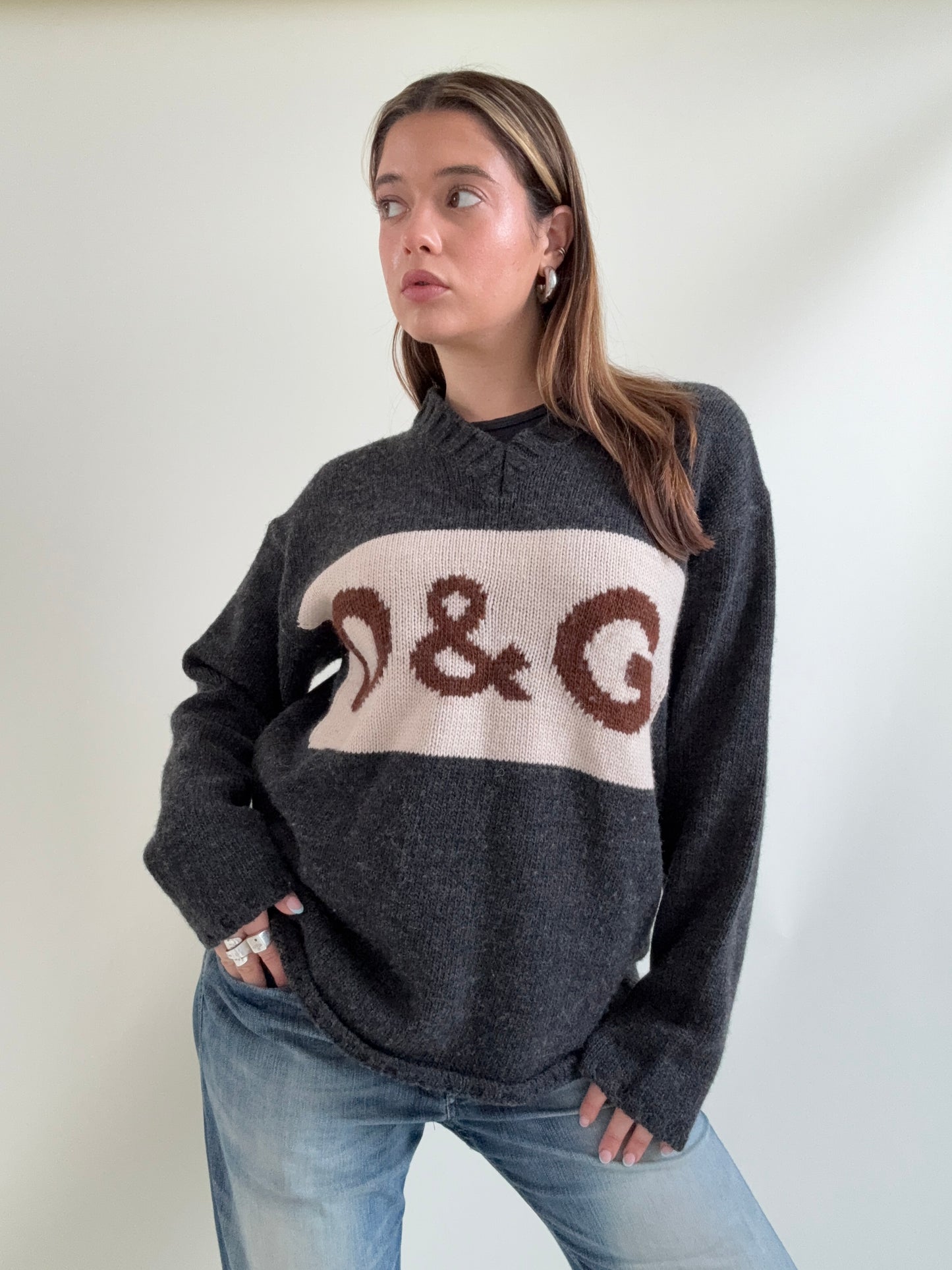 Dolce & Gabbana Vintage Wool Jumper (M)