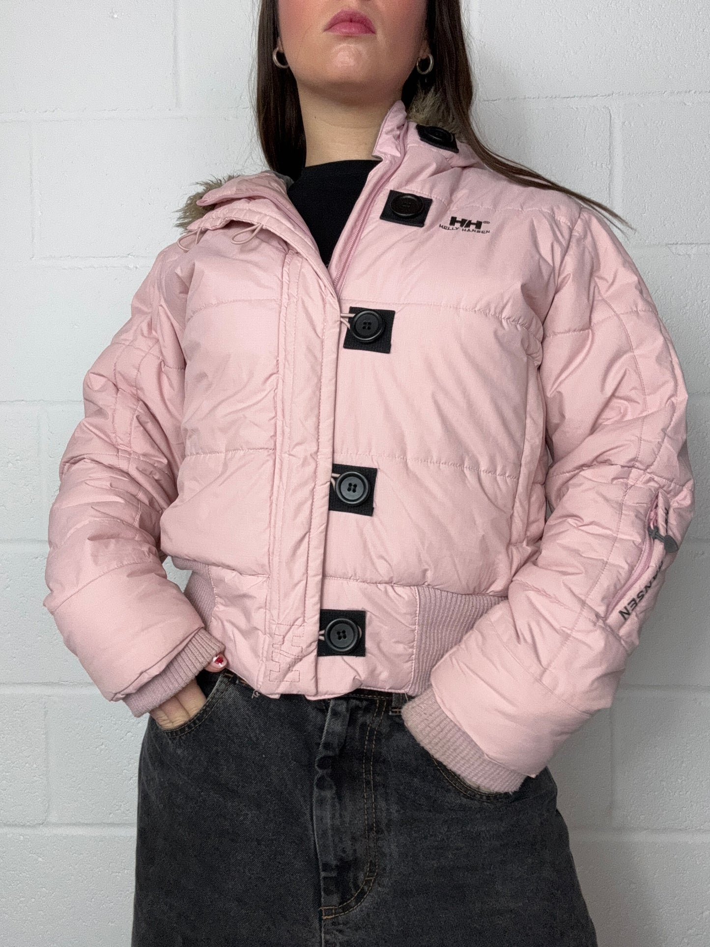 Helly Hansen Pink Puffer Jacket (M)