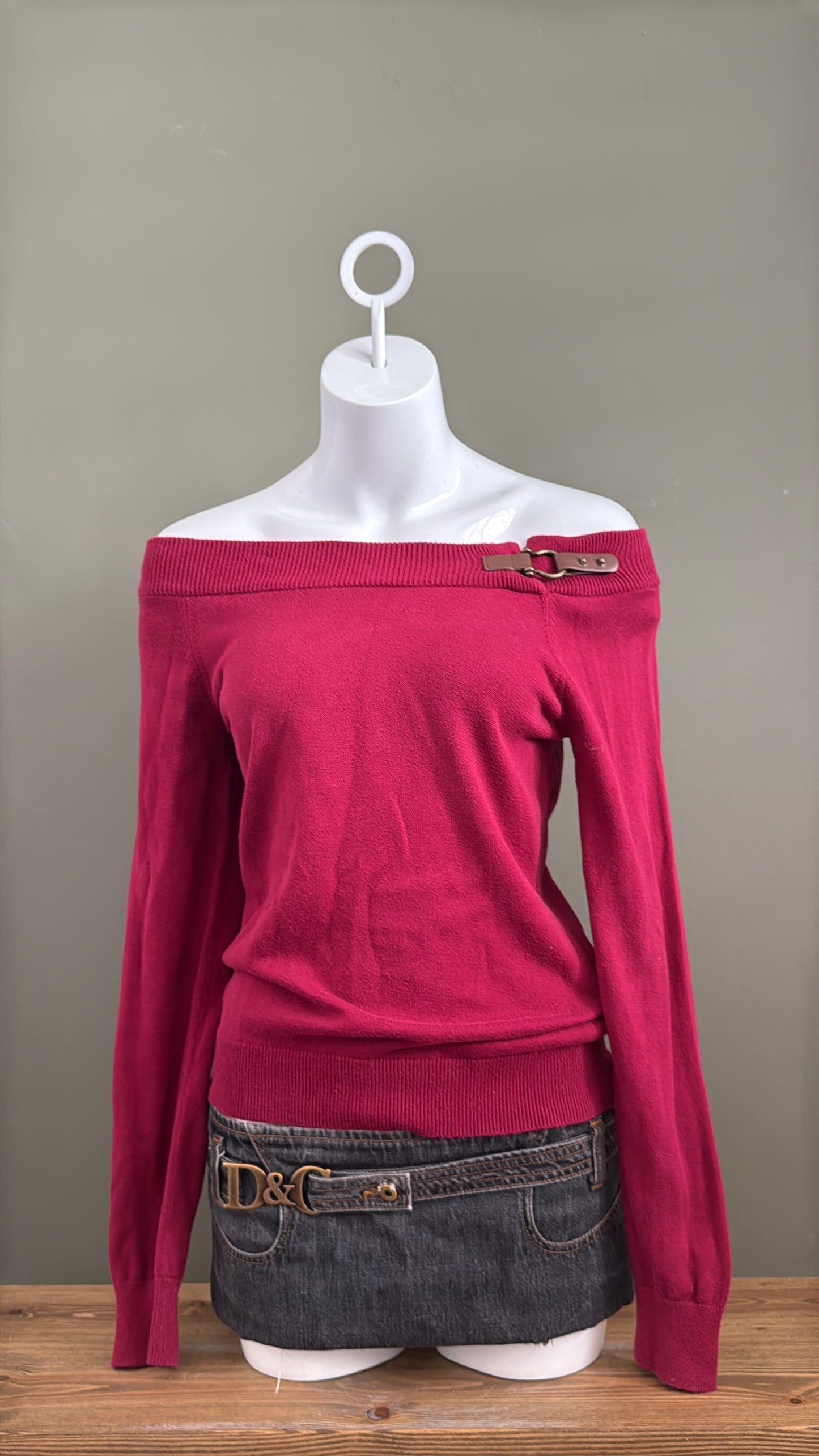 Ralph Lauren Off The Shoulder Jumper (S)