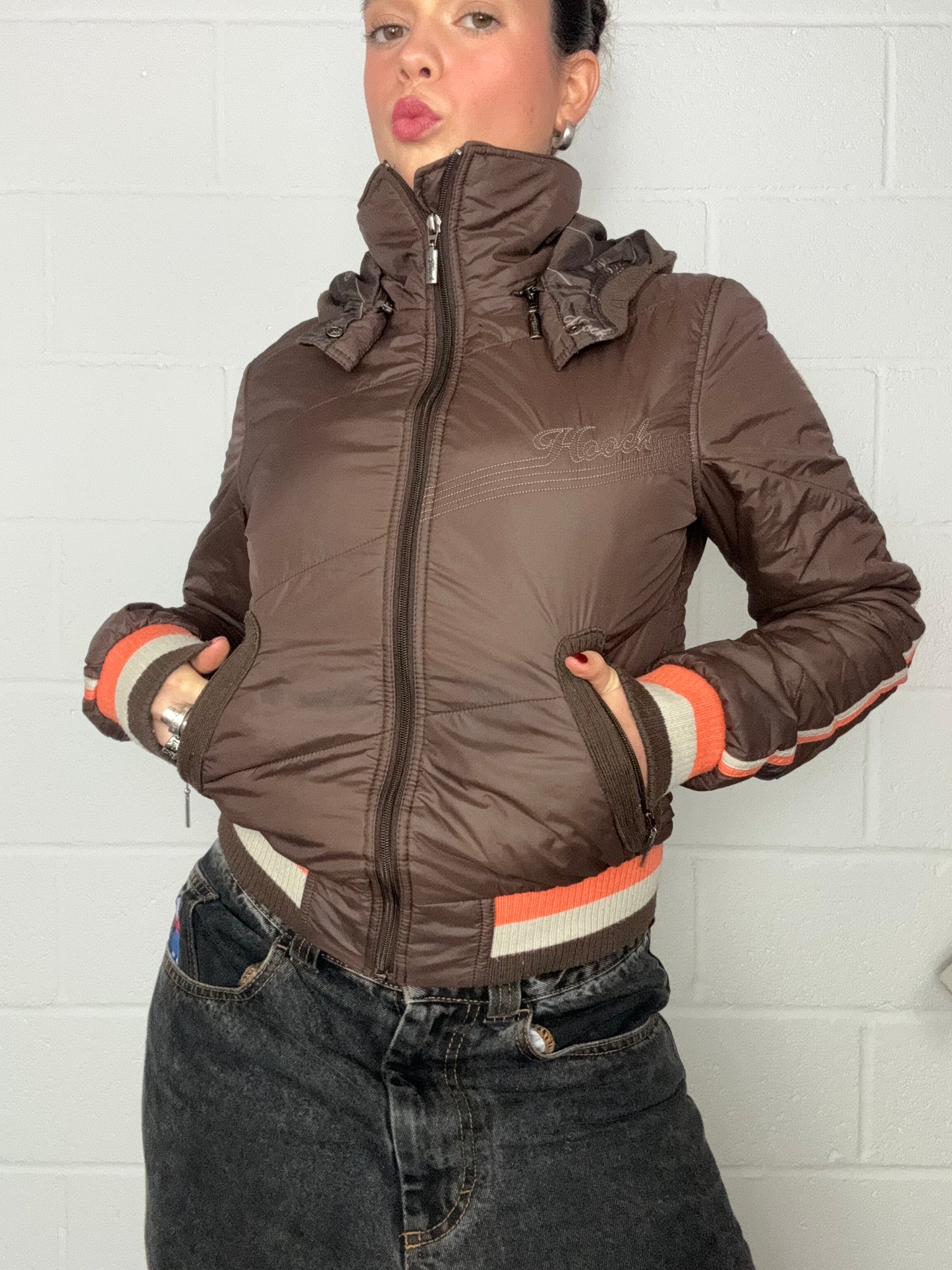 Brown Hooch Jacket (UK10)