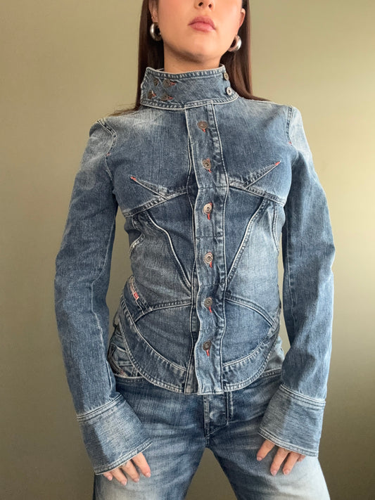 Diesel Denim Corset Jacket (M)