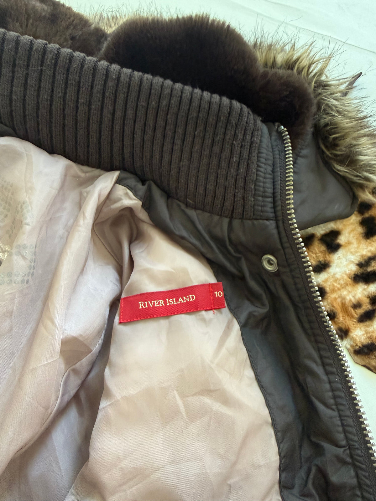 Y2K Puffer Jacket (UK10)