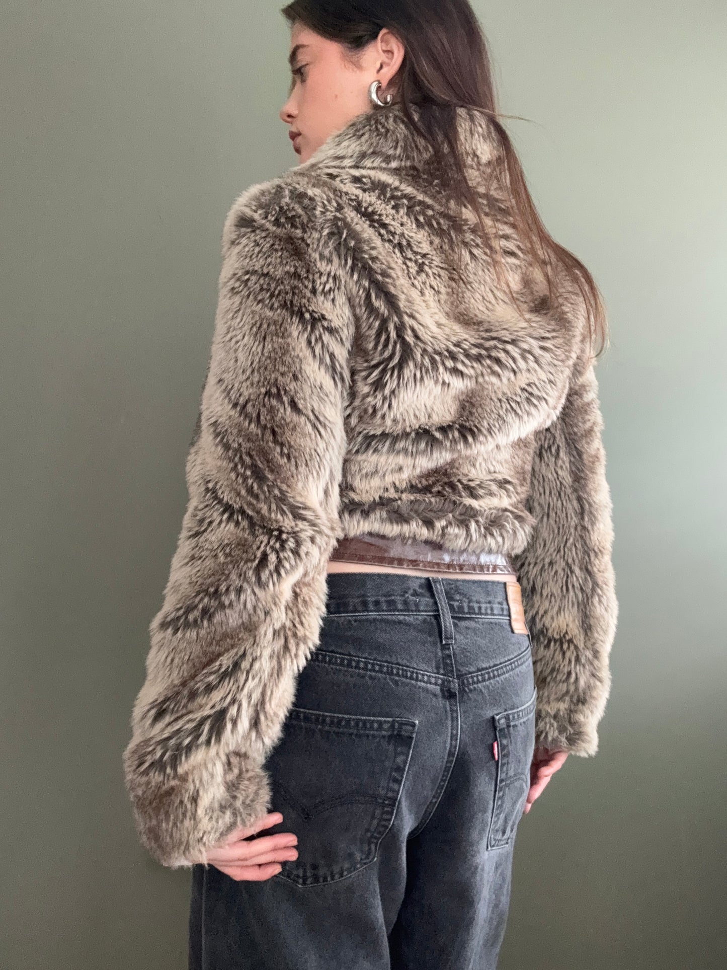 Faux Fur Jacket (UK10)