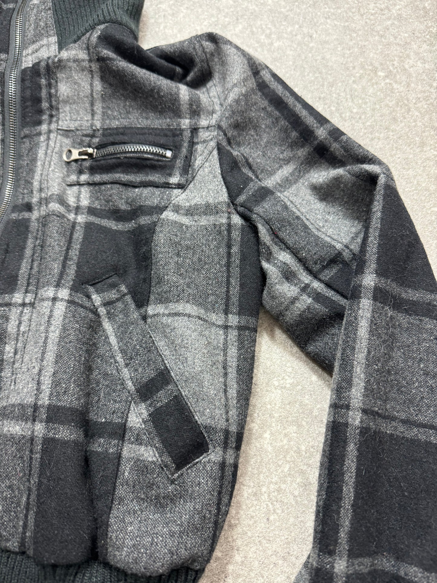 Wool Tartan Jacket