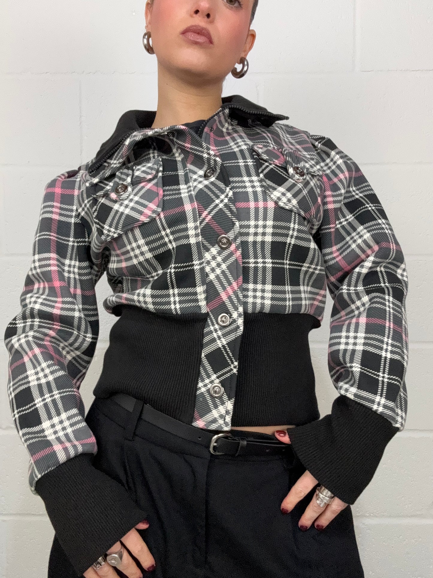 Tartan Bomber Jacket (M)