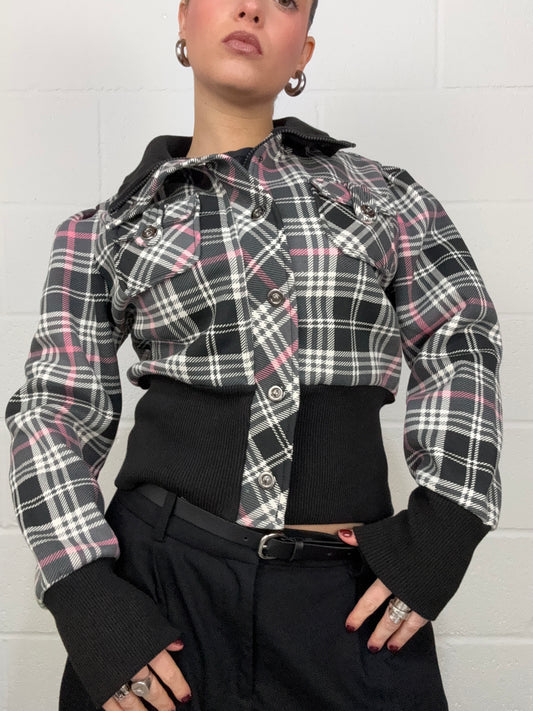 Tartan Bomber Jacket (M)