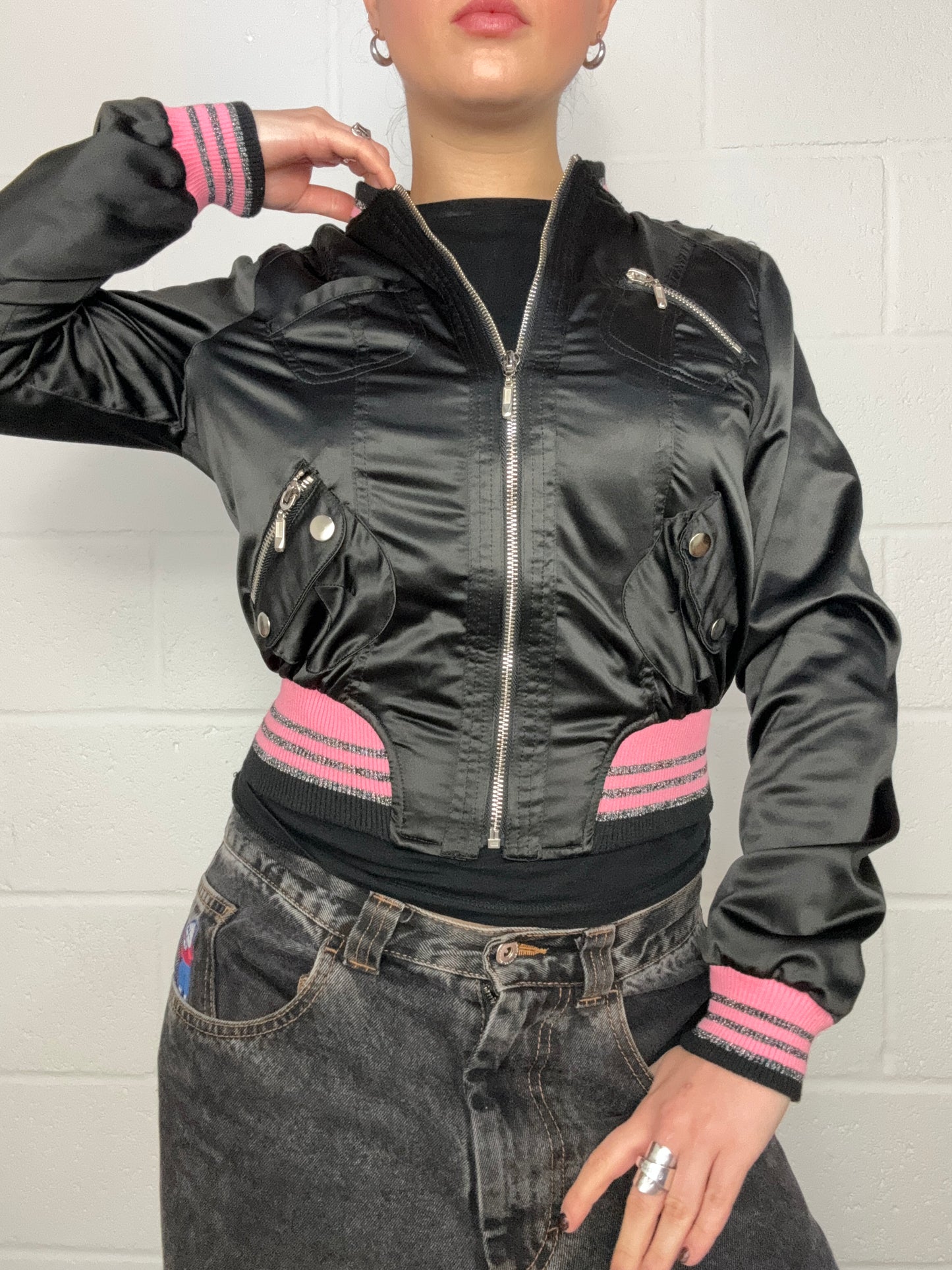 Jane Norman Bomber Jacket (UK12)