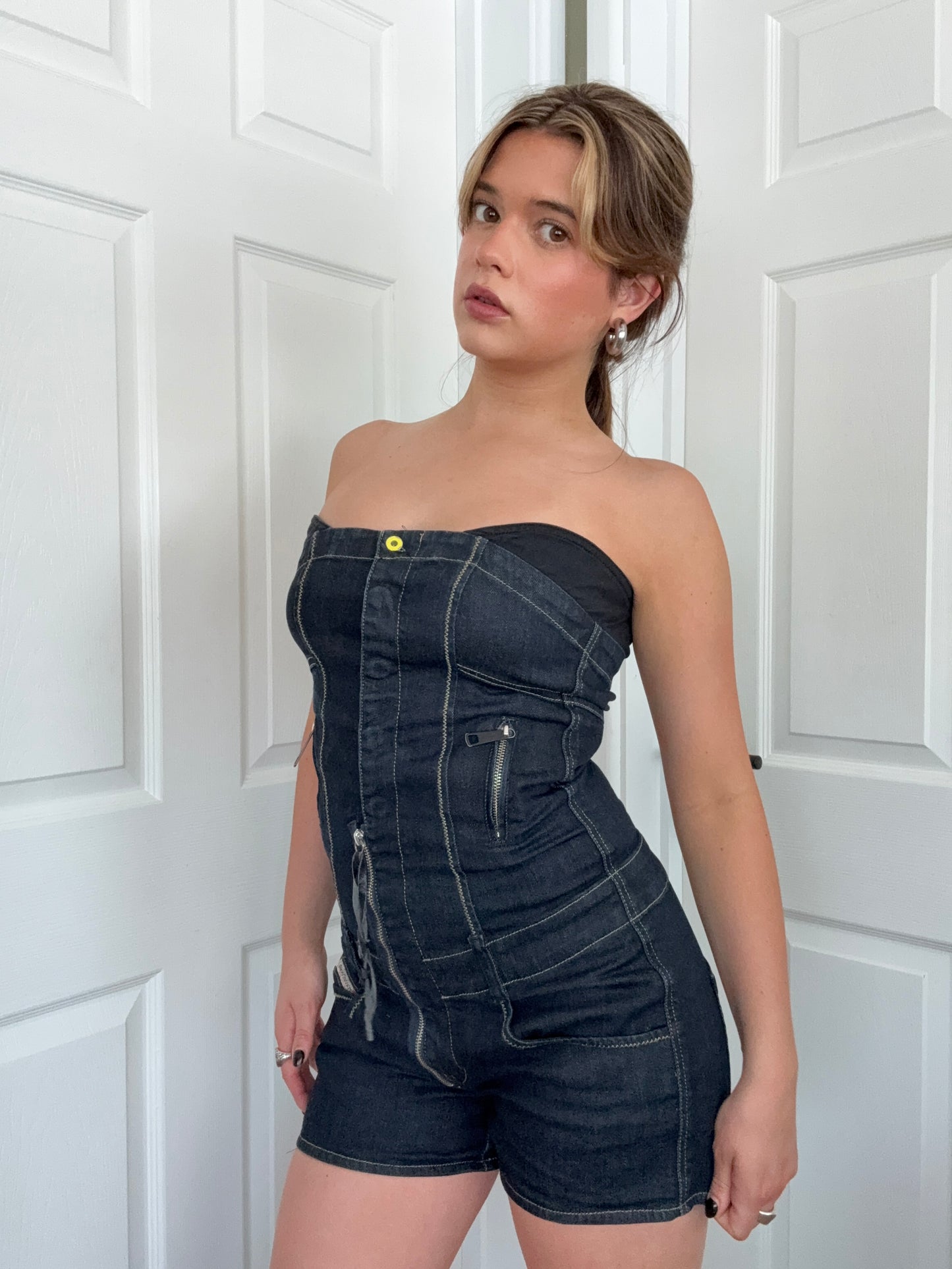 Diesel Denim Playsuit (L)