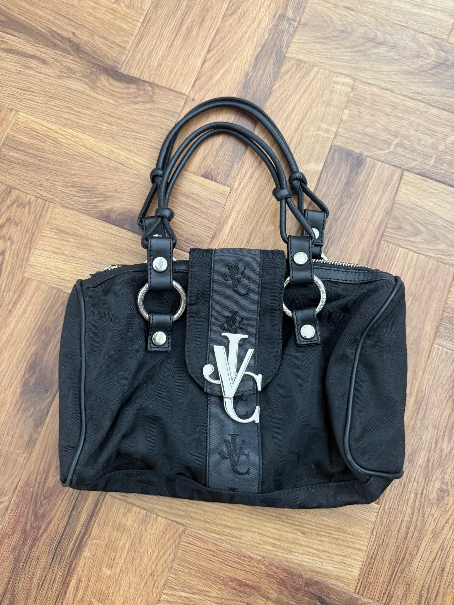 Versace Monogram Shoulder Bag