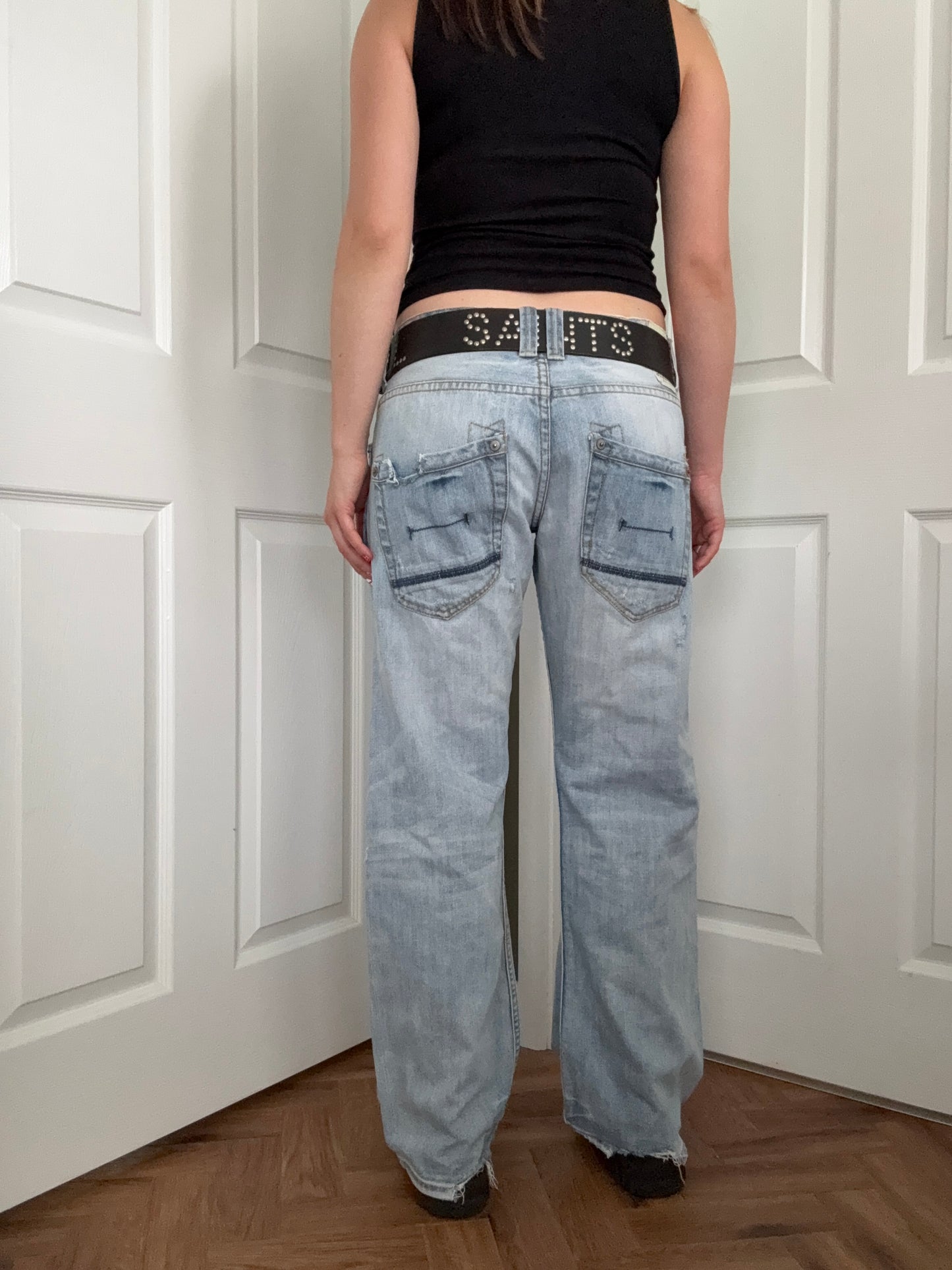 Y2K Distressed Jean (UK12)