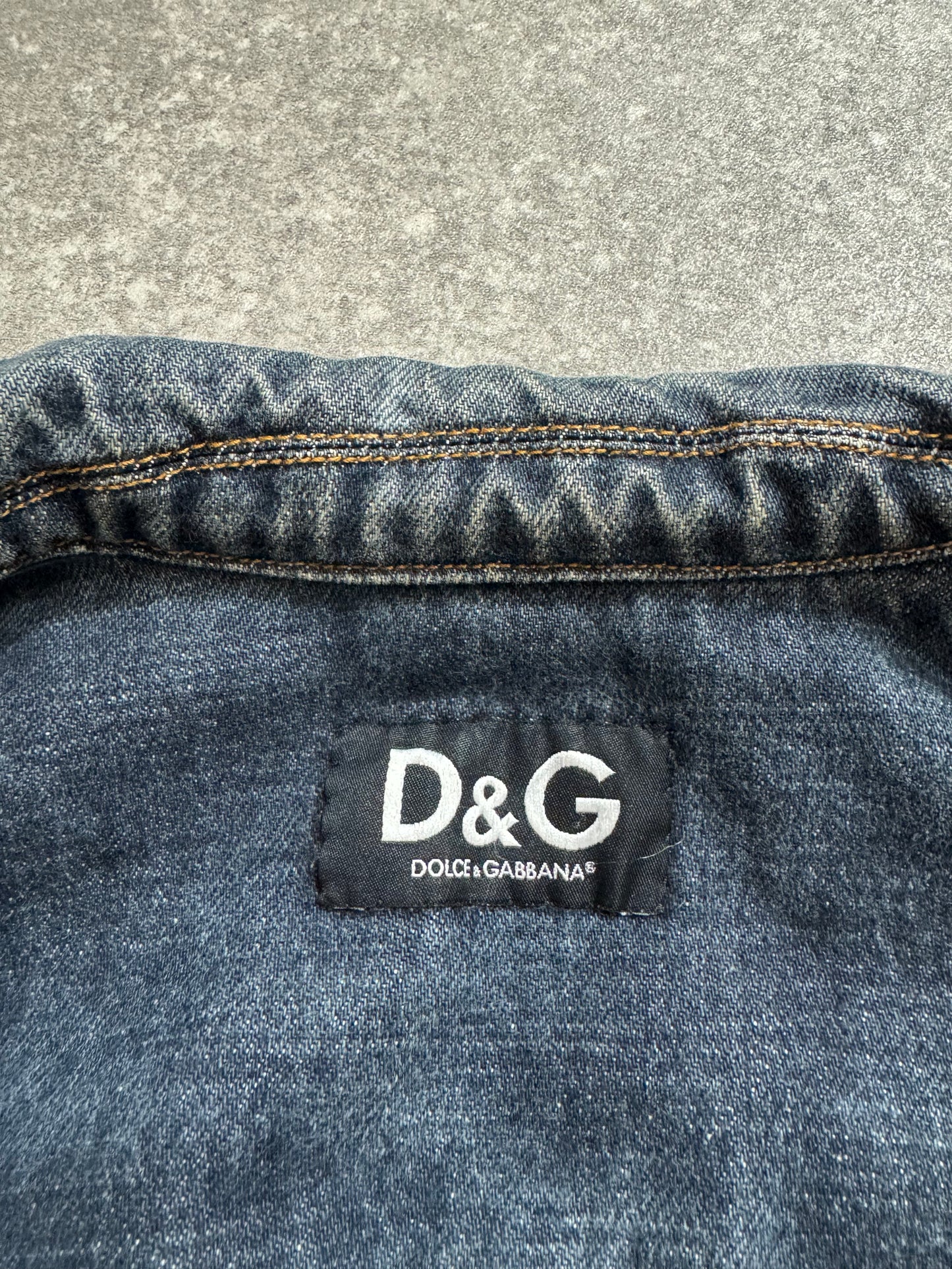 D&G Denim Knit Jacket (XS)