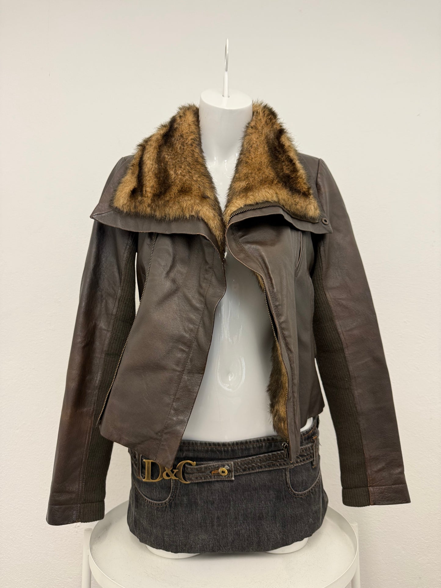 Morgan De Toi Leather Jacket (S)
