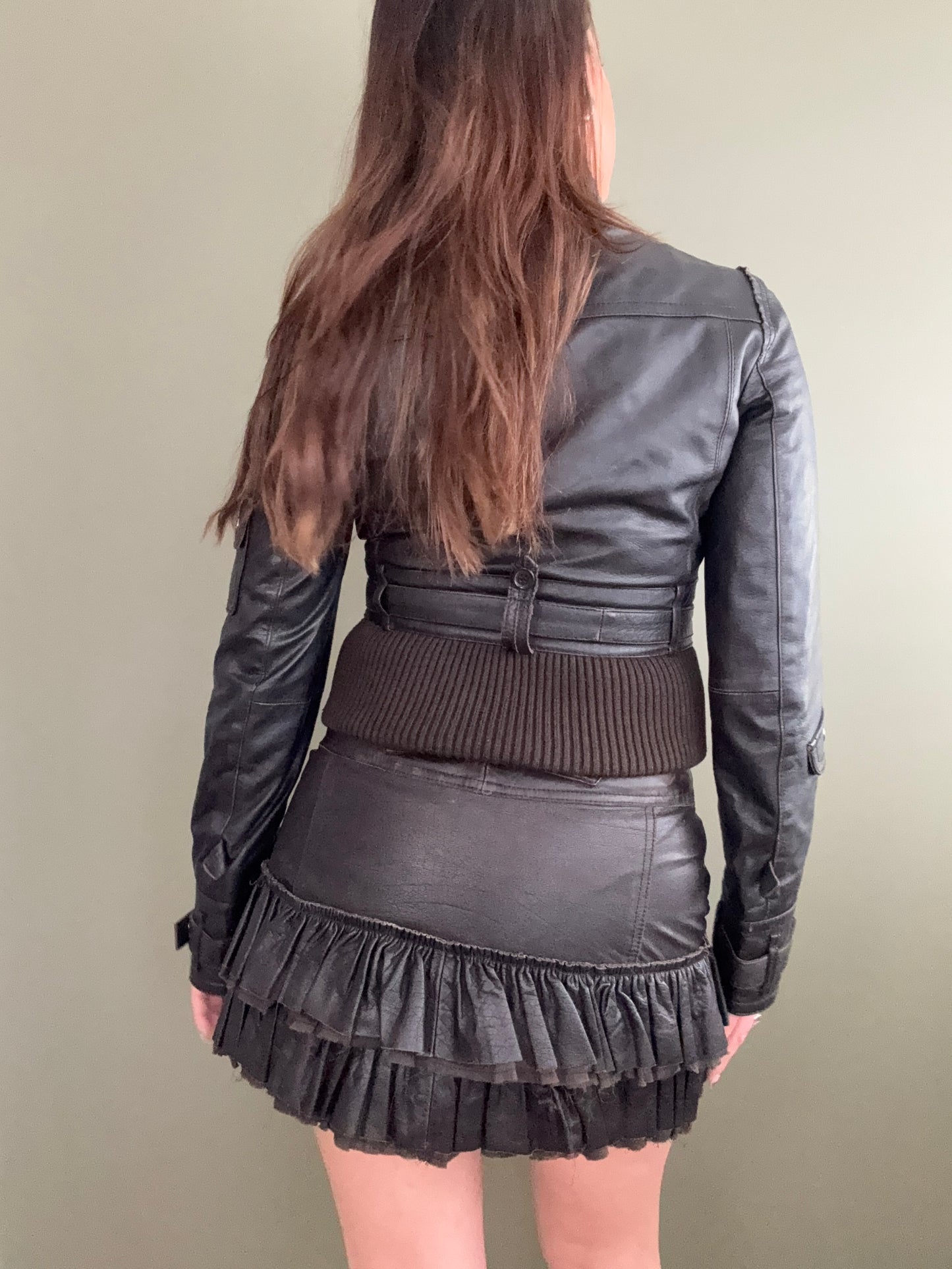 Leather Two Piece Set (S)