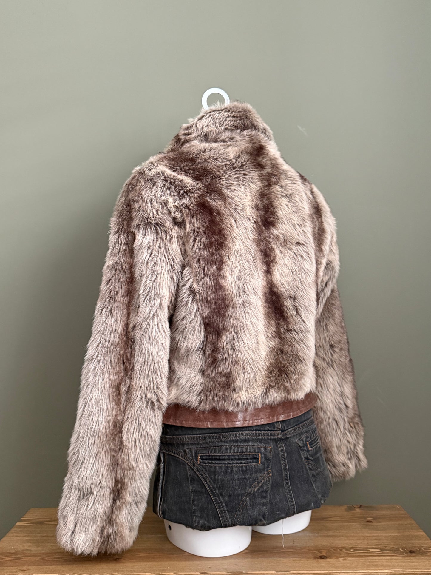 Faux Fur Jacket (UK16)