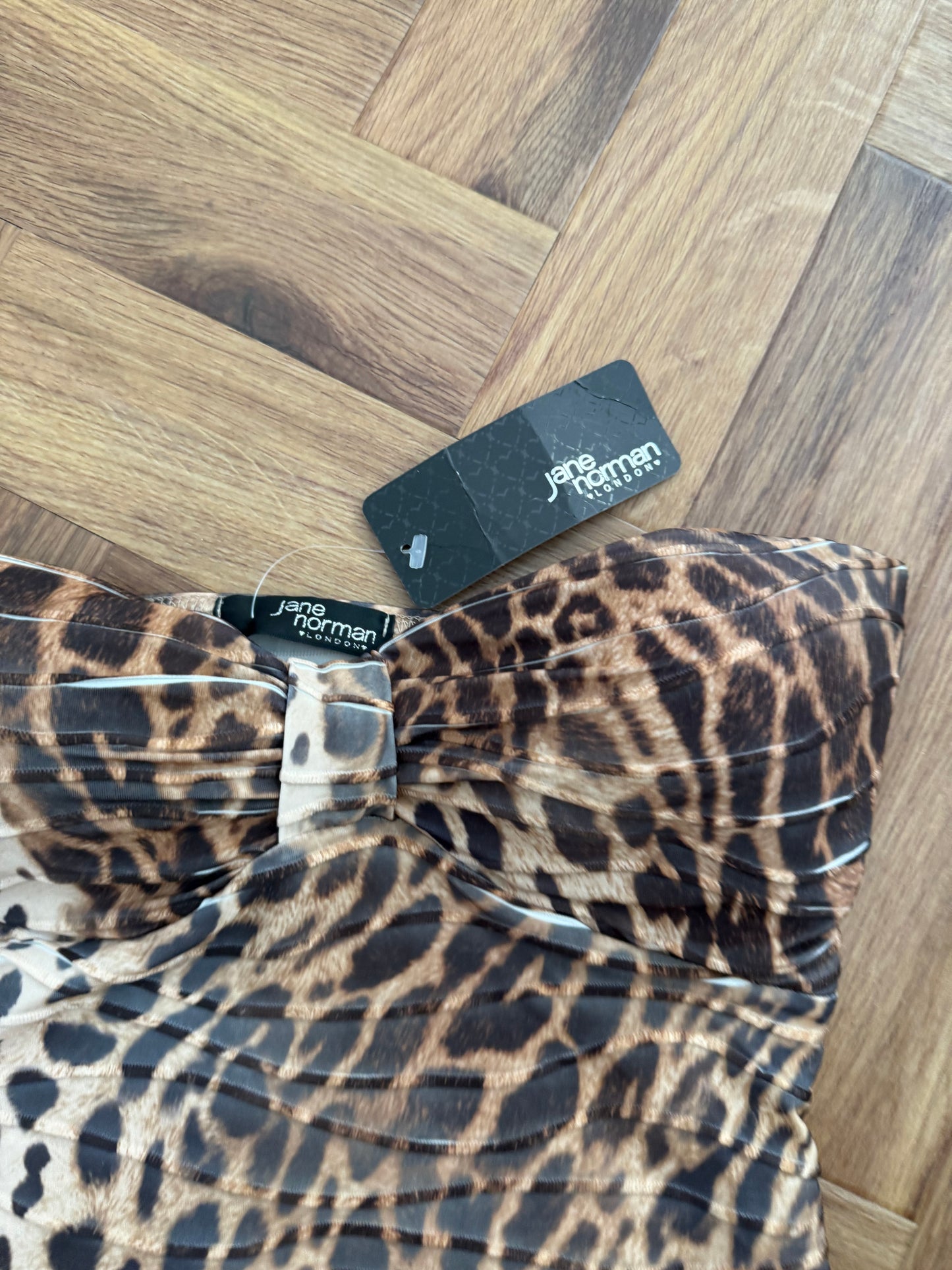 Jane Norman Leopard Bandeau (UK10)