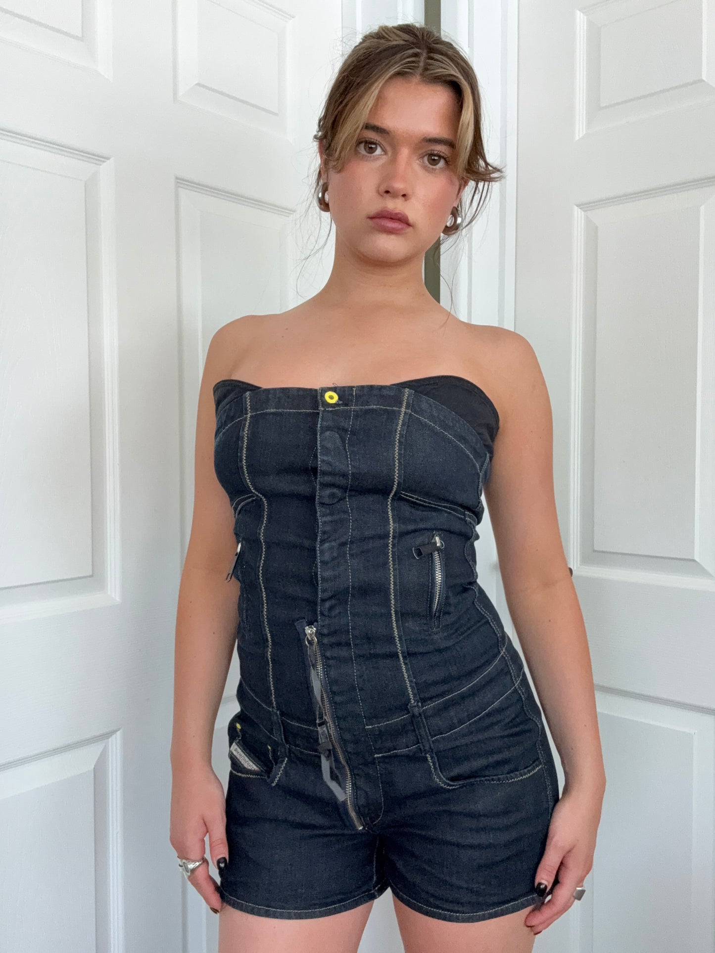 Diesel Denim Playsuit (L)