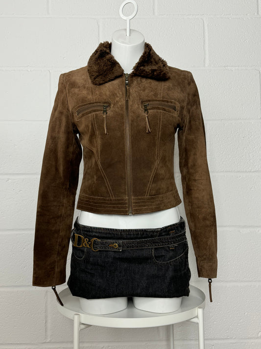 Brown Suede Jacket