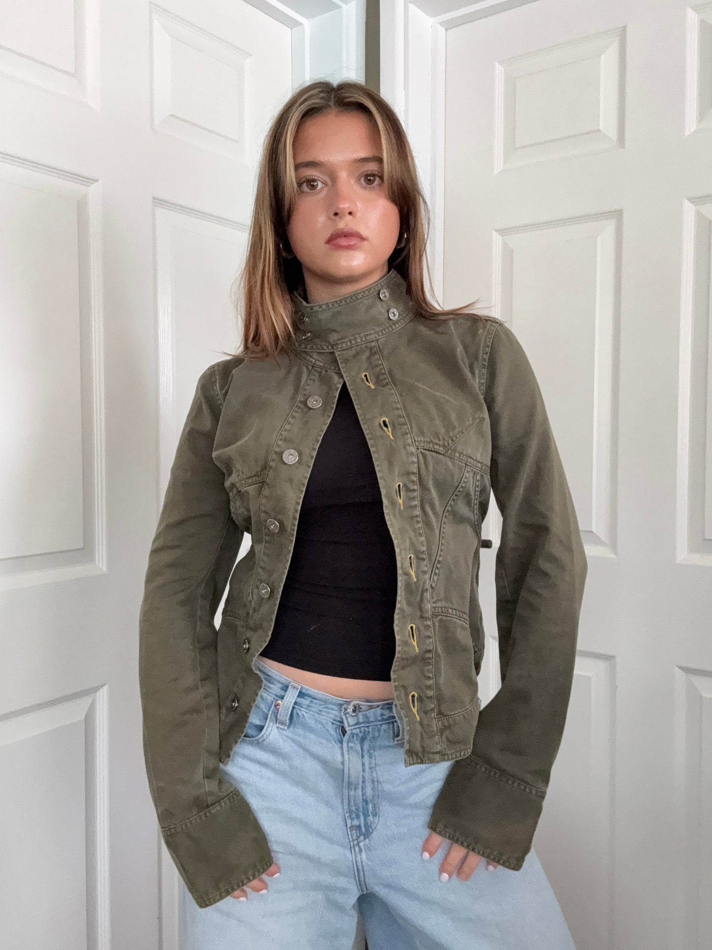 Diesel Khaki Corset Jacket (L)