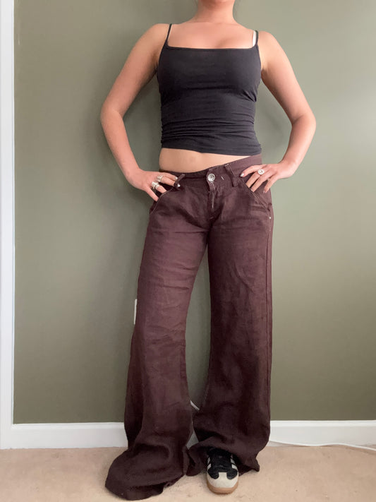 Miss Sixty Linen Trouser