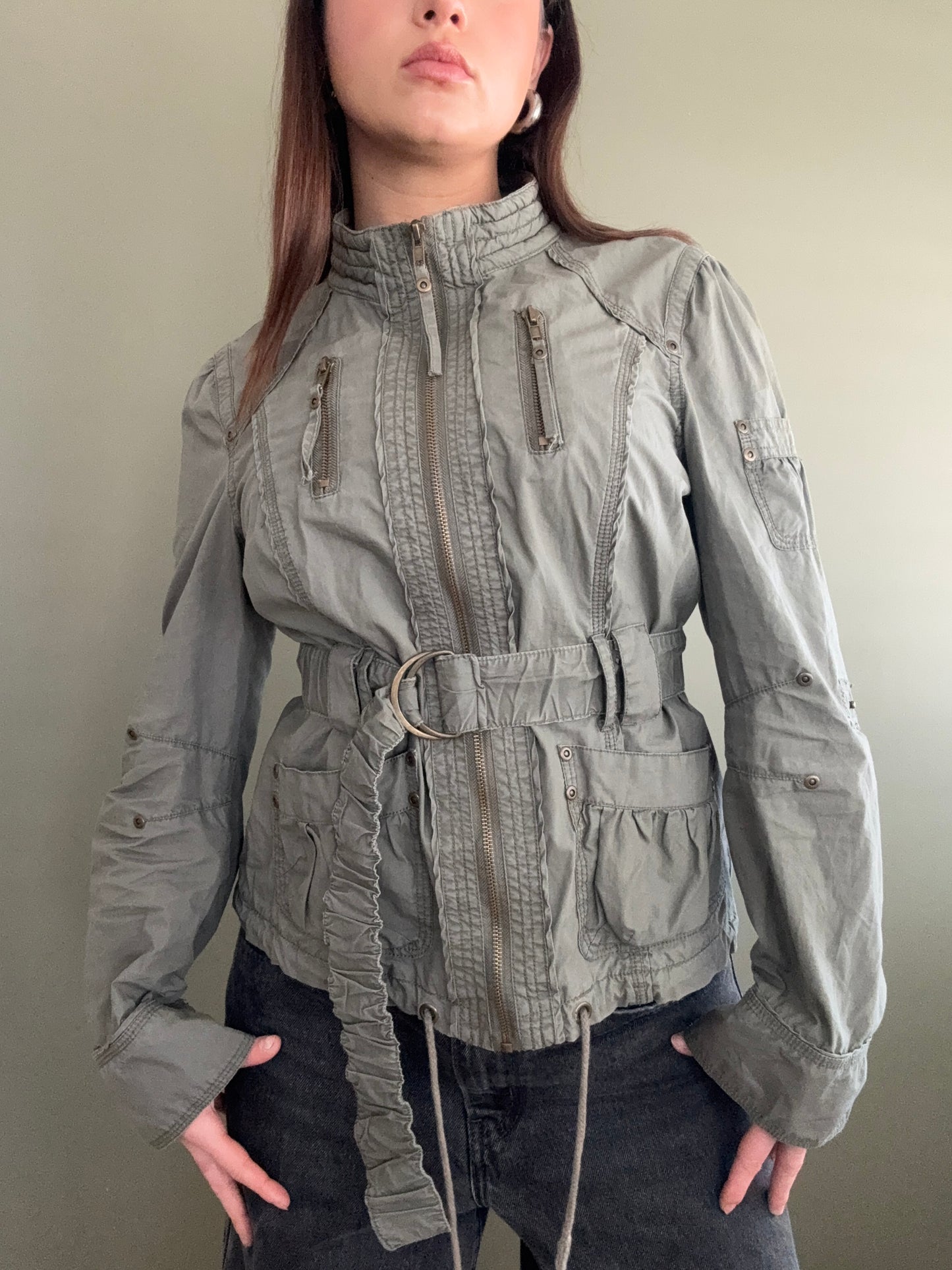 Y2K Utility Coat (UK12)