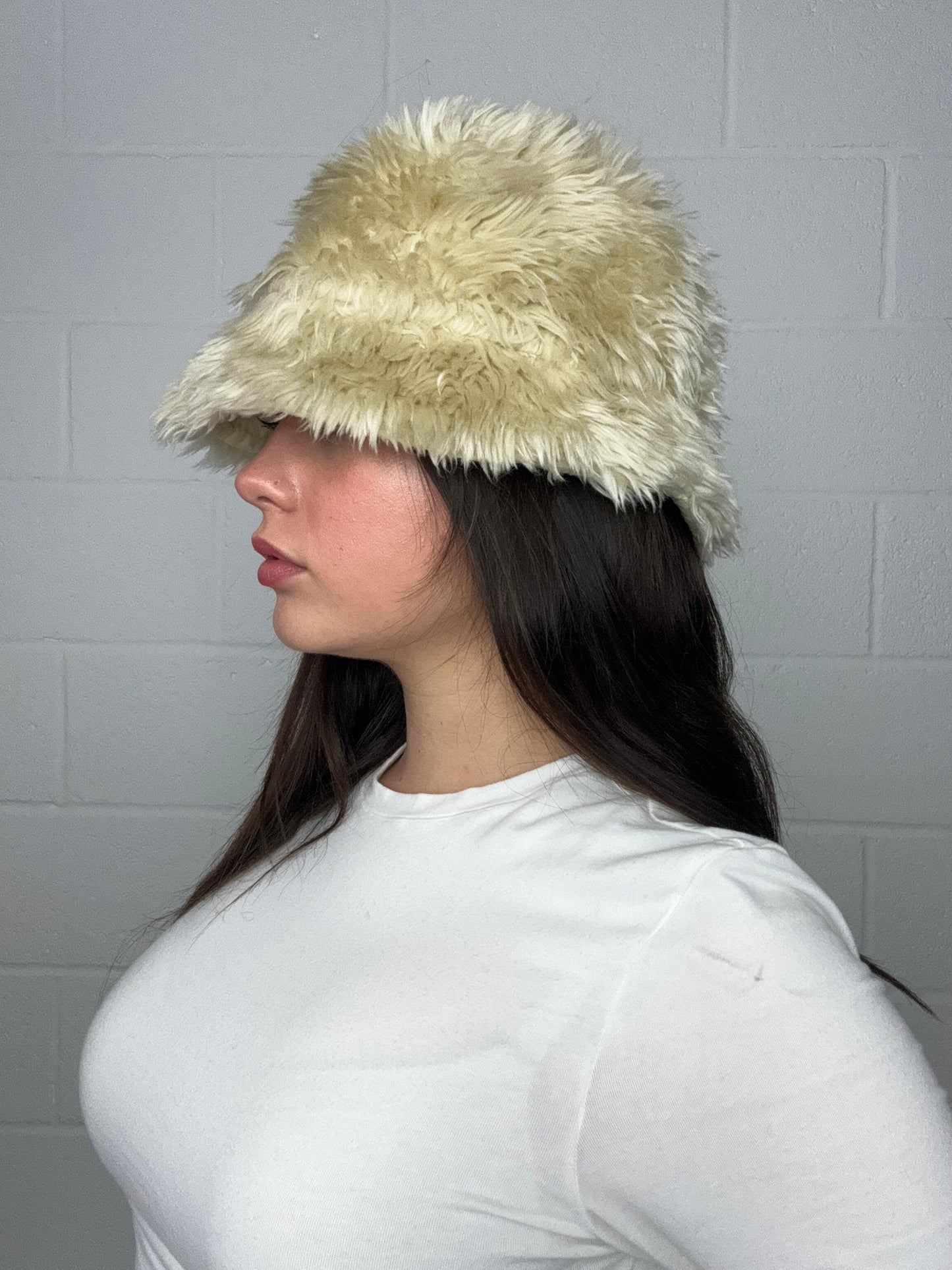 Diesel Faux Fur Hat