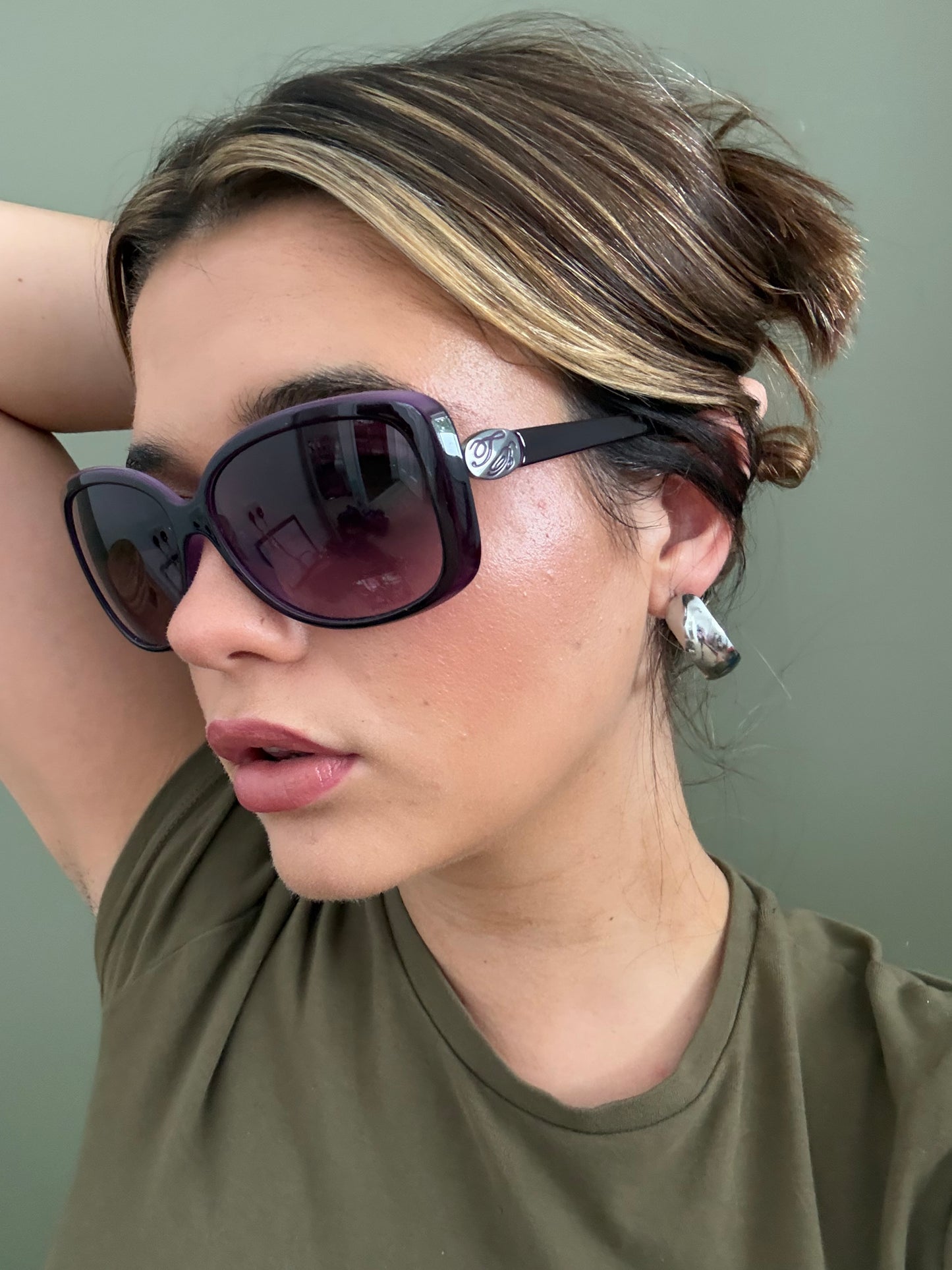 Ted Baker Purple Sunglasses
