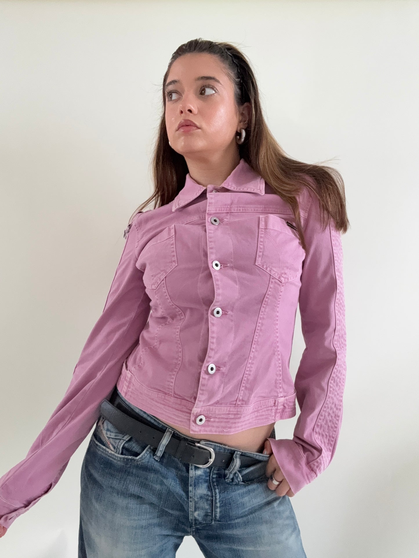 Dolce & Gabbana Pink Denim Jacket (S)
