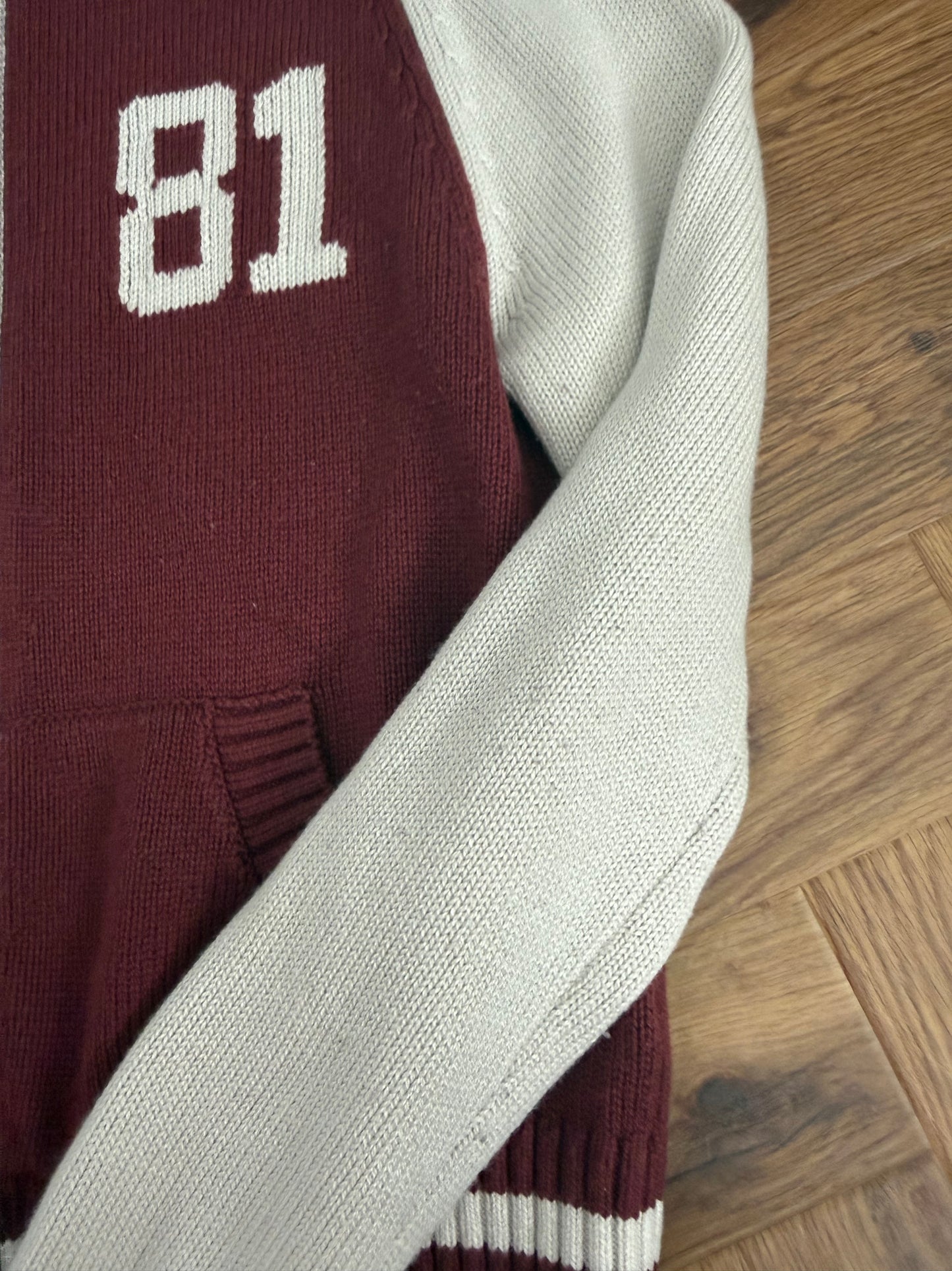 Guess Knit Zip Jumper (M)