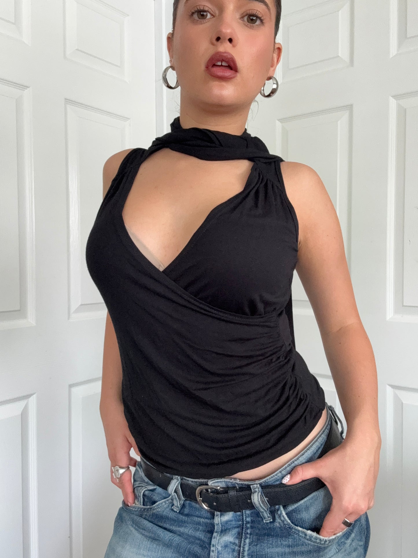 Y2K Scarf Top (UK12)