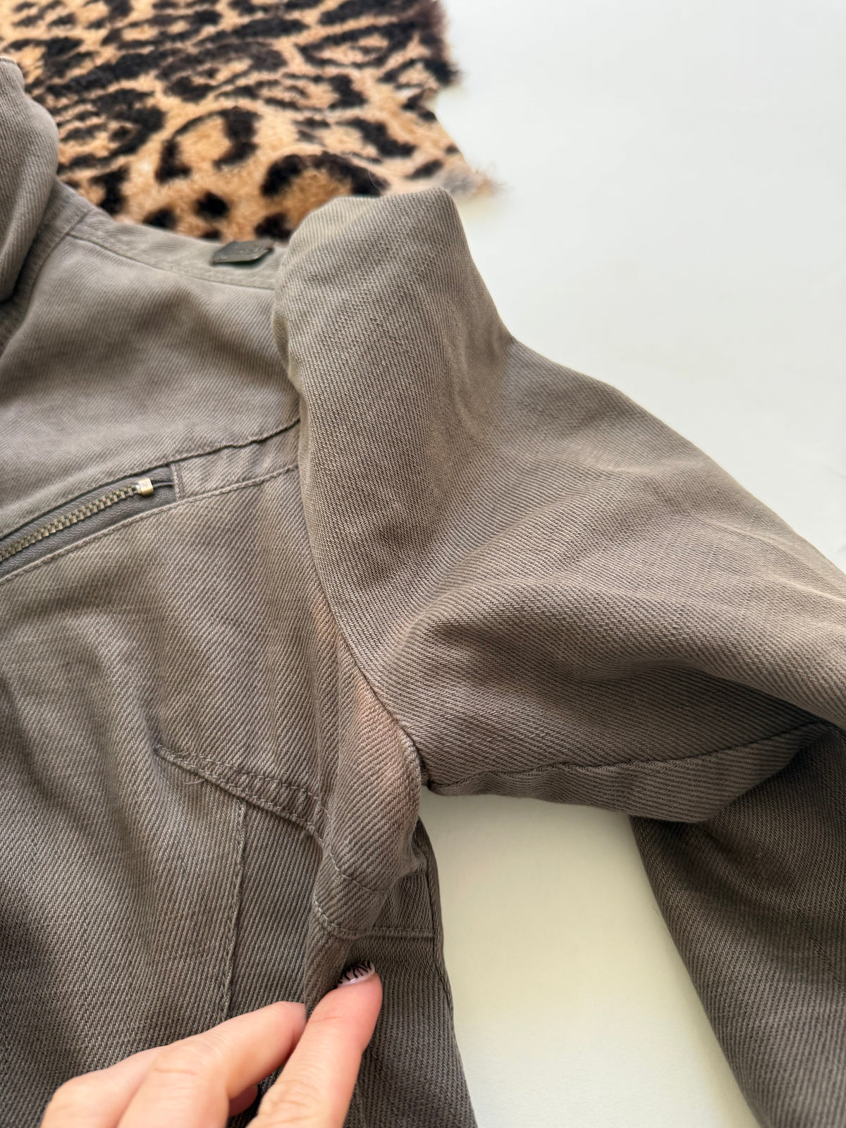 Diesel Funnel Neck Button Jacket (M)