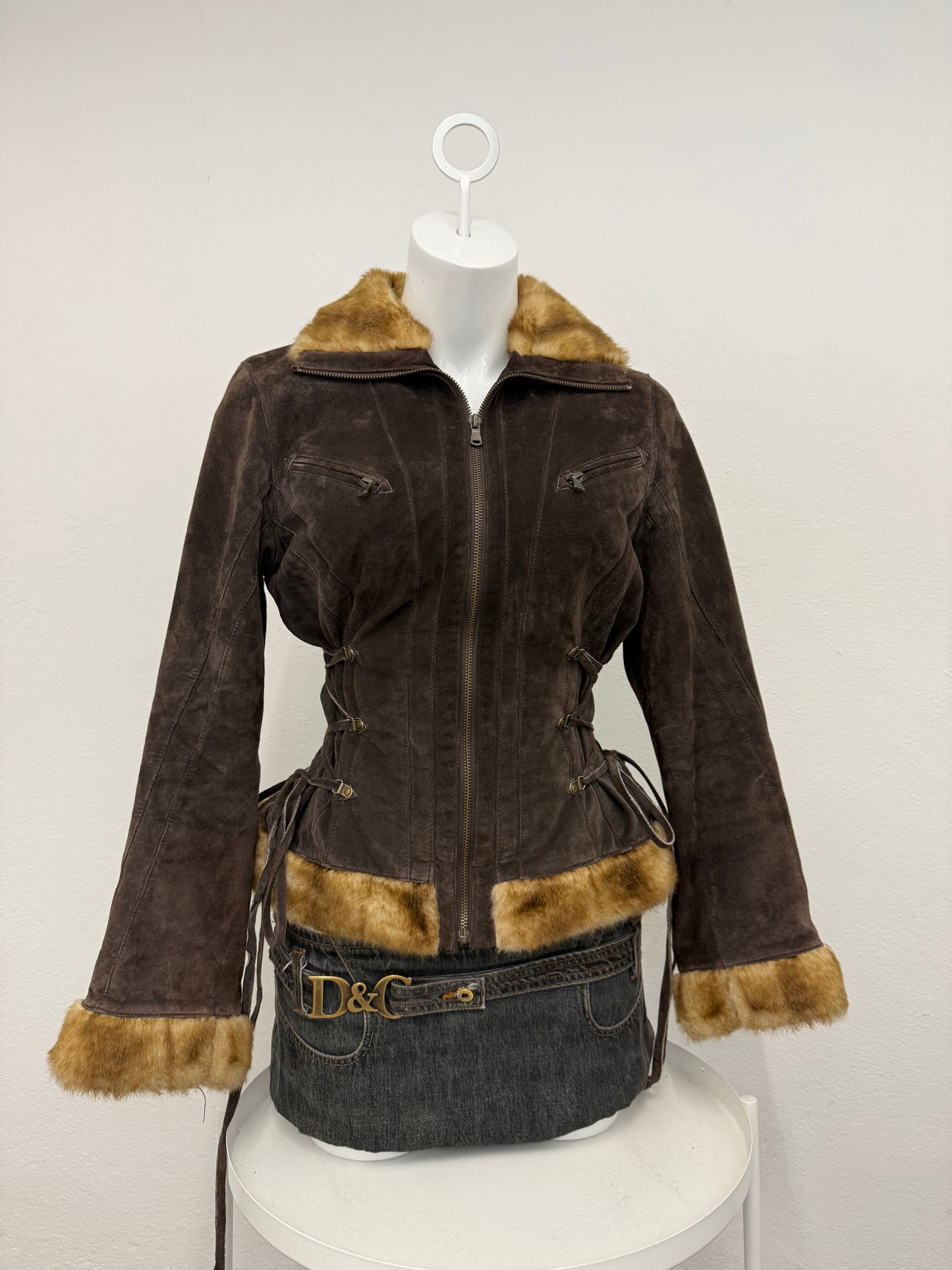Suede Corset Jacket (S)
