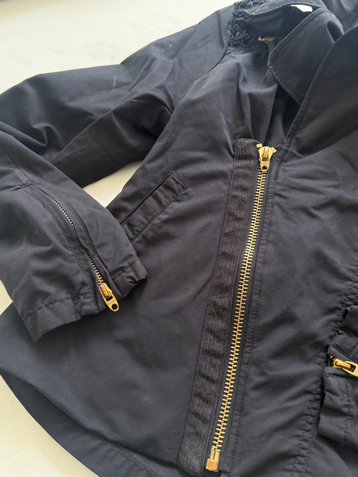 Diesel Asymmetric Buckle Jacket (S)