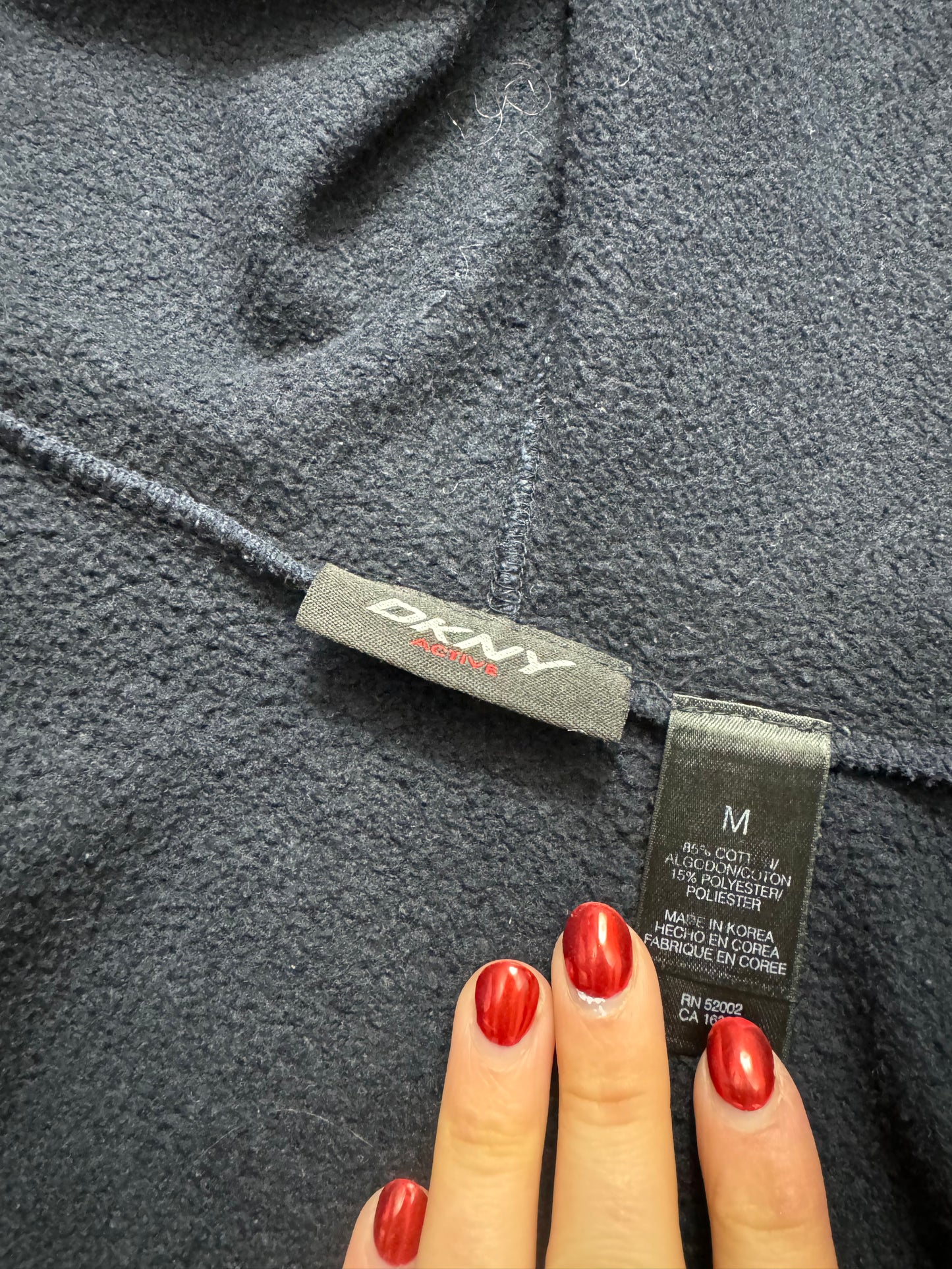 DKNY Zip Hoodie (M)