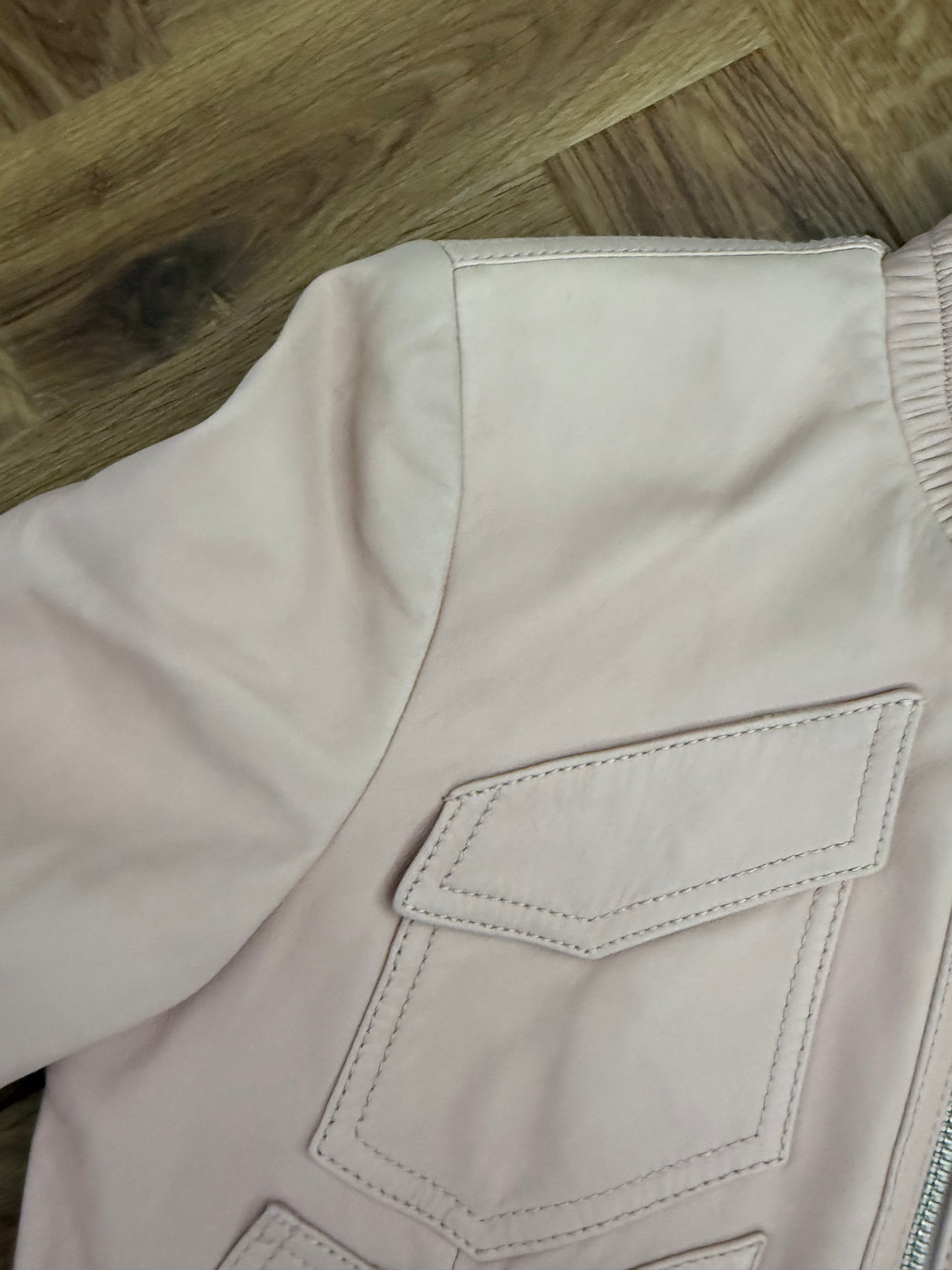 DKNY Leather Jacket (S)
