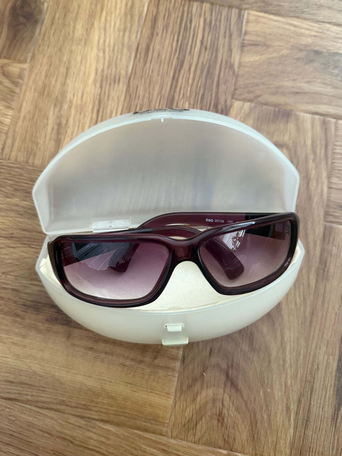 Dolce & Gabbana Purple Sunglasses