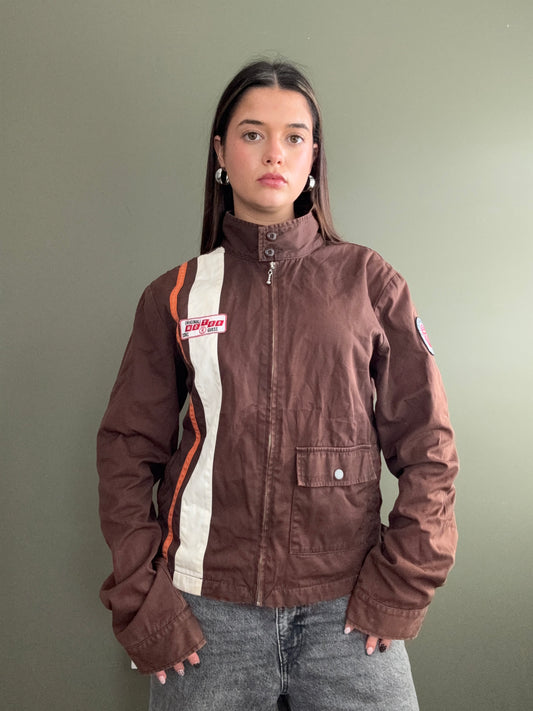 Guess Brown Biker Jacket (S)