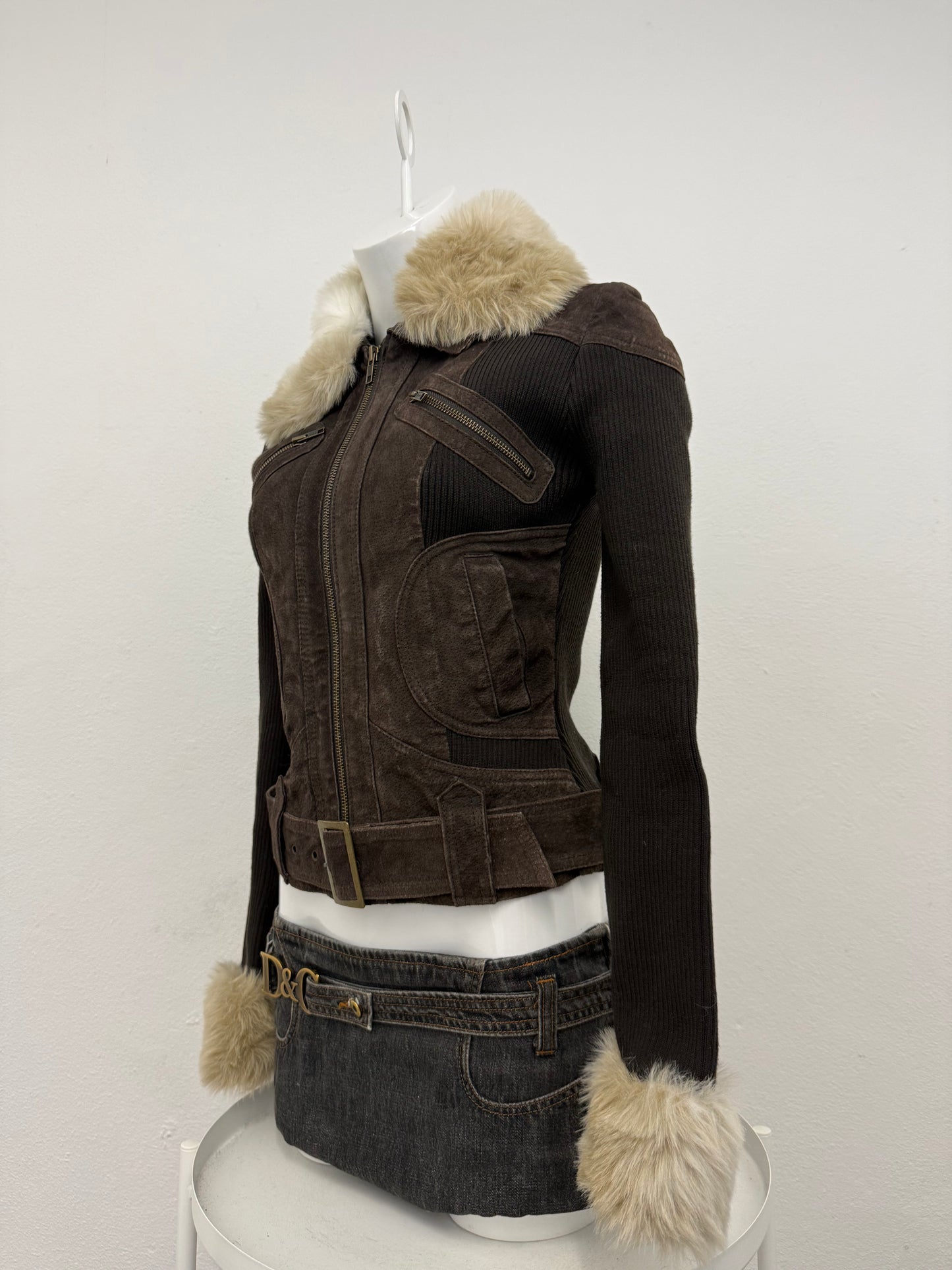 Jane Norman Suede Jacket (UK10)