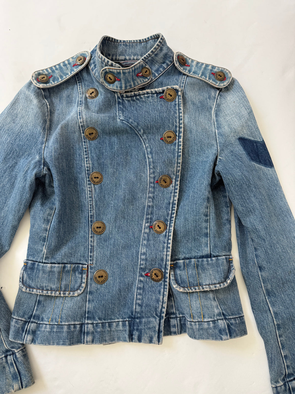 Miss Sixty Denim Military Jacket (M)