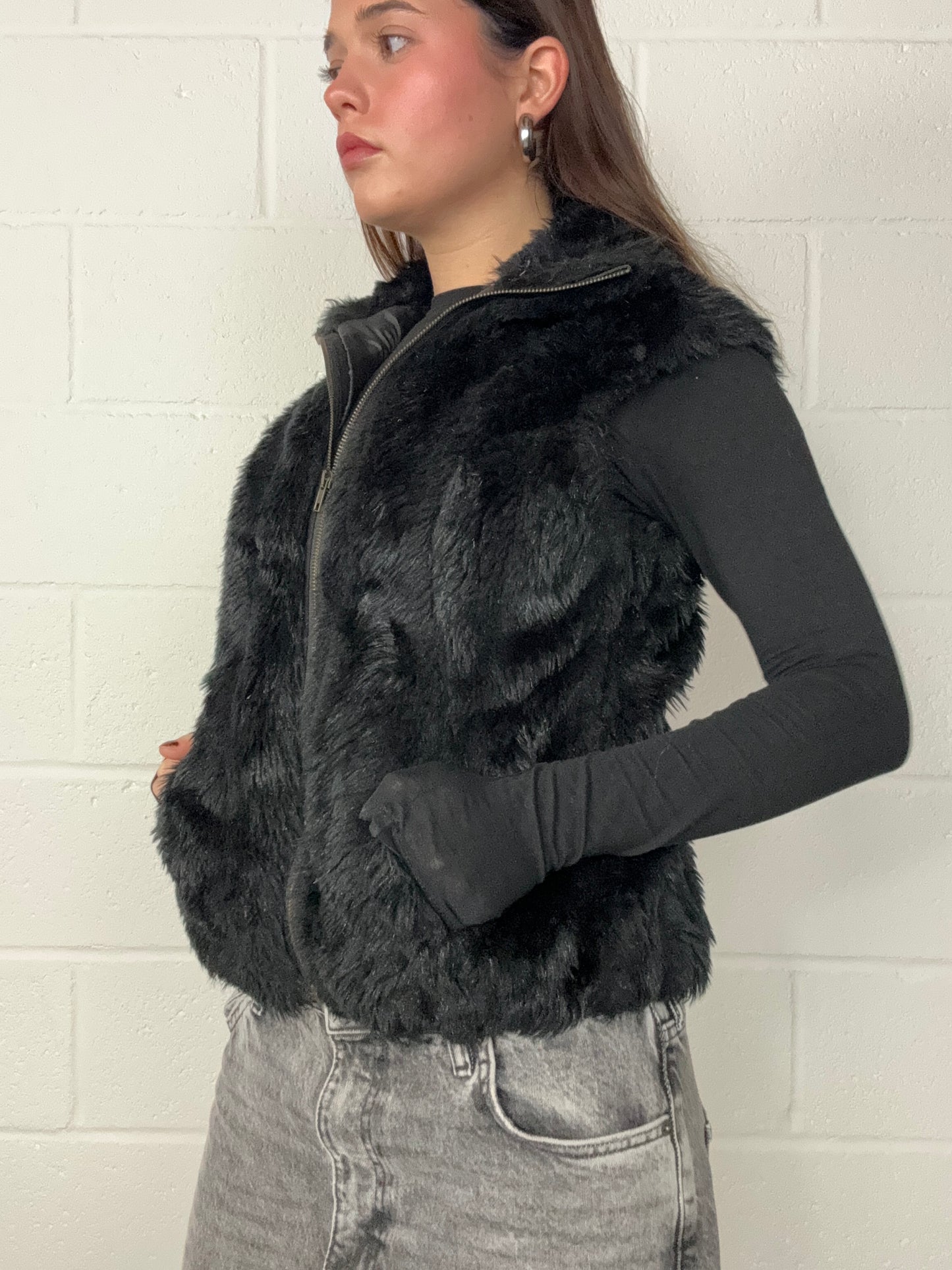 Faux Fur Gilet (UK8)