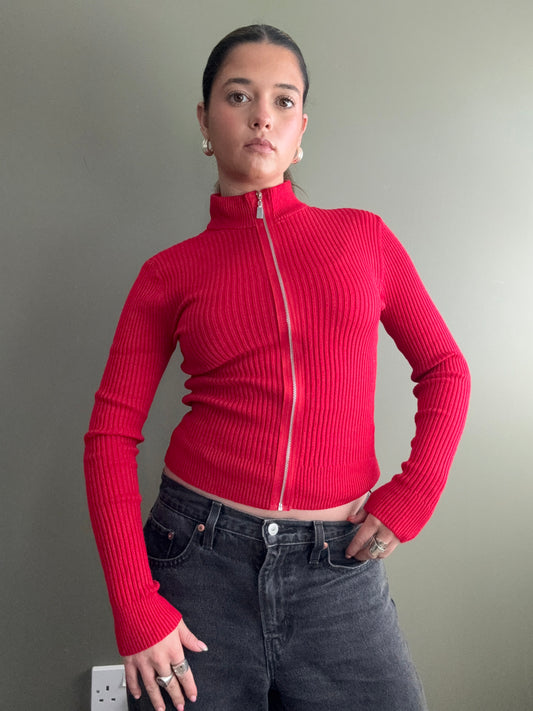 Jane Norman Zip Jumper (UK10)