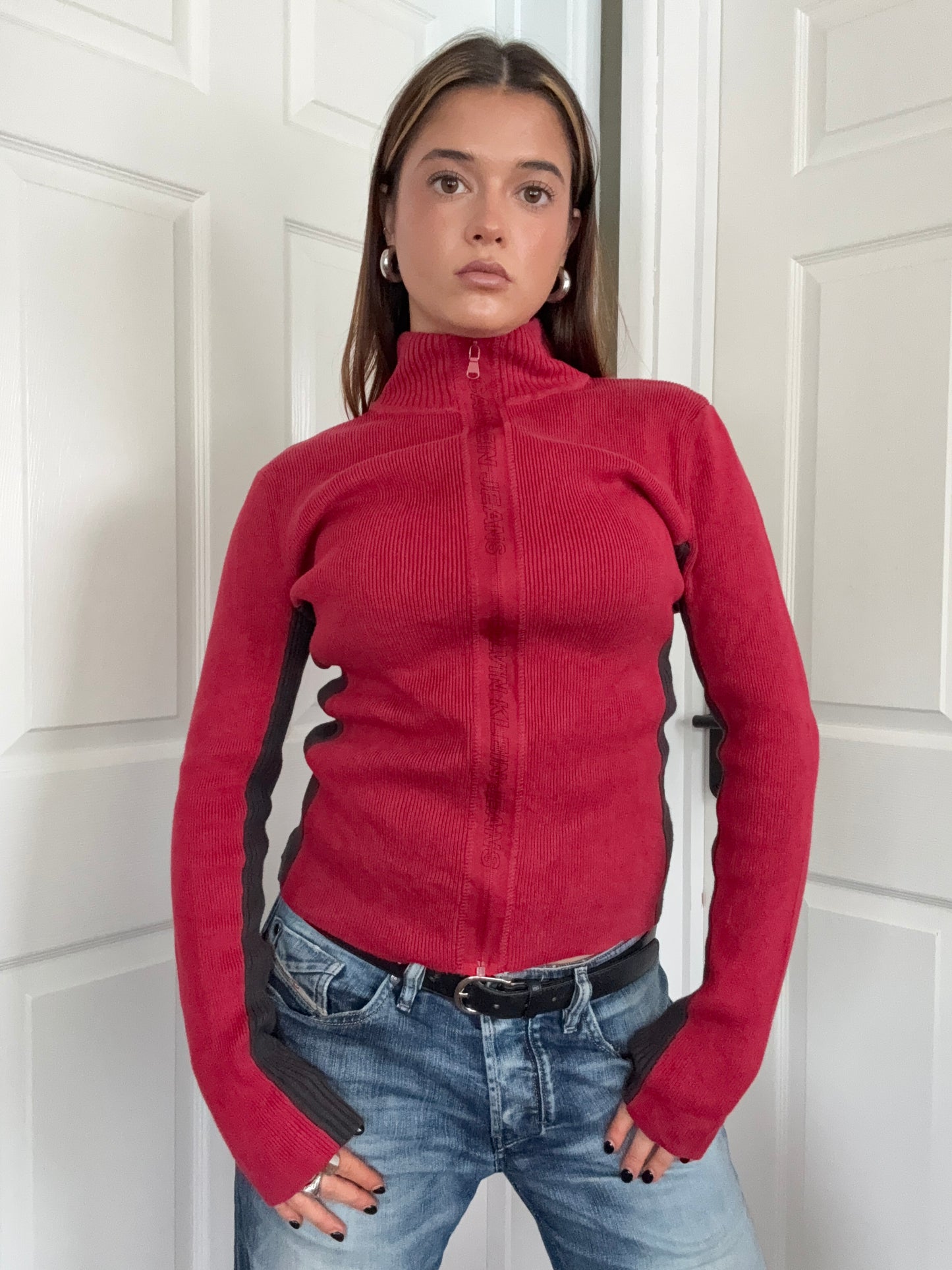 Calvin Klein Zip Knit Jumper (M)
